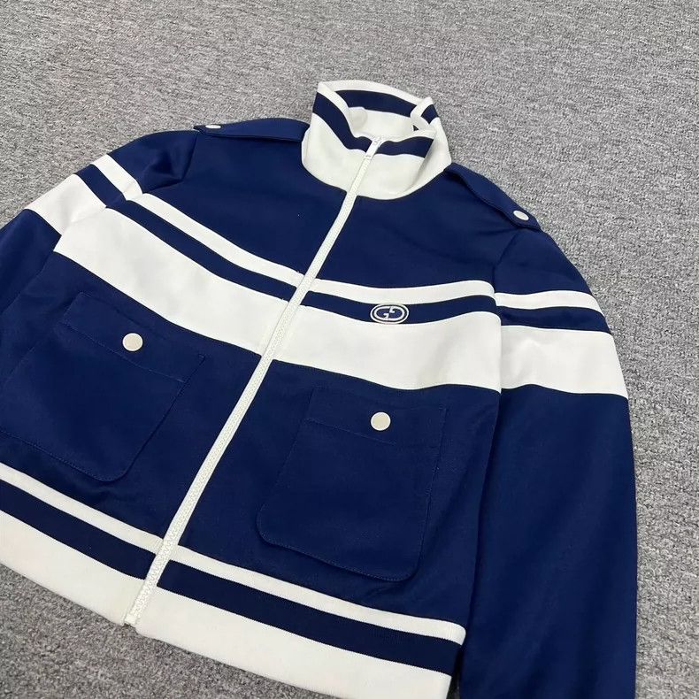 Gucci Gucci New small logo stitched school uniform jacket 2504-Ne Size US XS / EU 42 / 0 - 4 Thumbnail