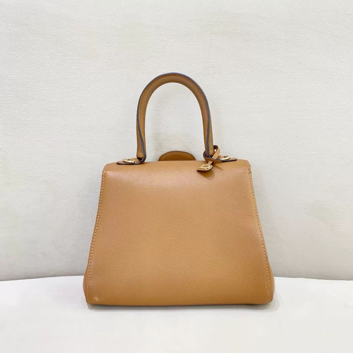 Delvaux Delvaux Brillant Caramel Leather Handbag Size ONE SIZE - 3 Thumbnail