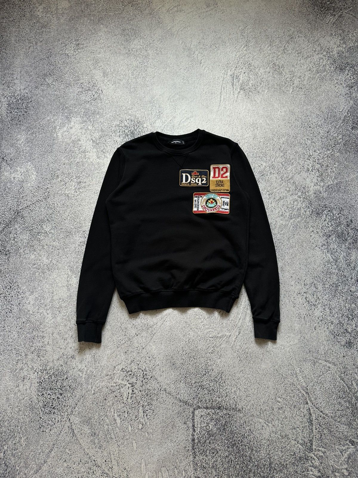 Dsquared2 DSQUARED2 Beer Logo Sweater Black Size US S / EU 44-46 / 1 - 1 Thumbnail