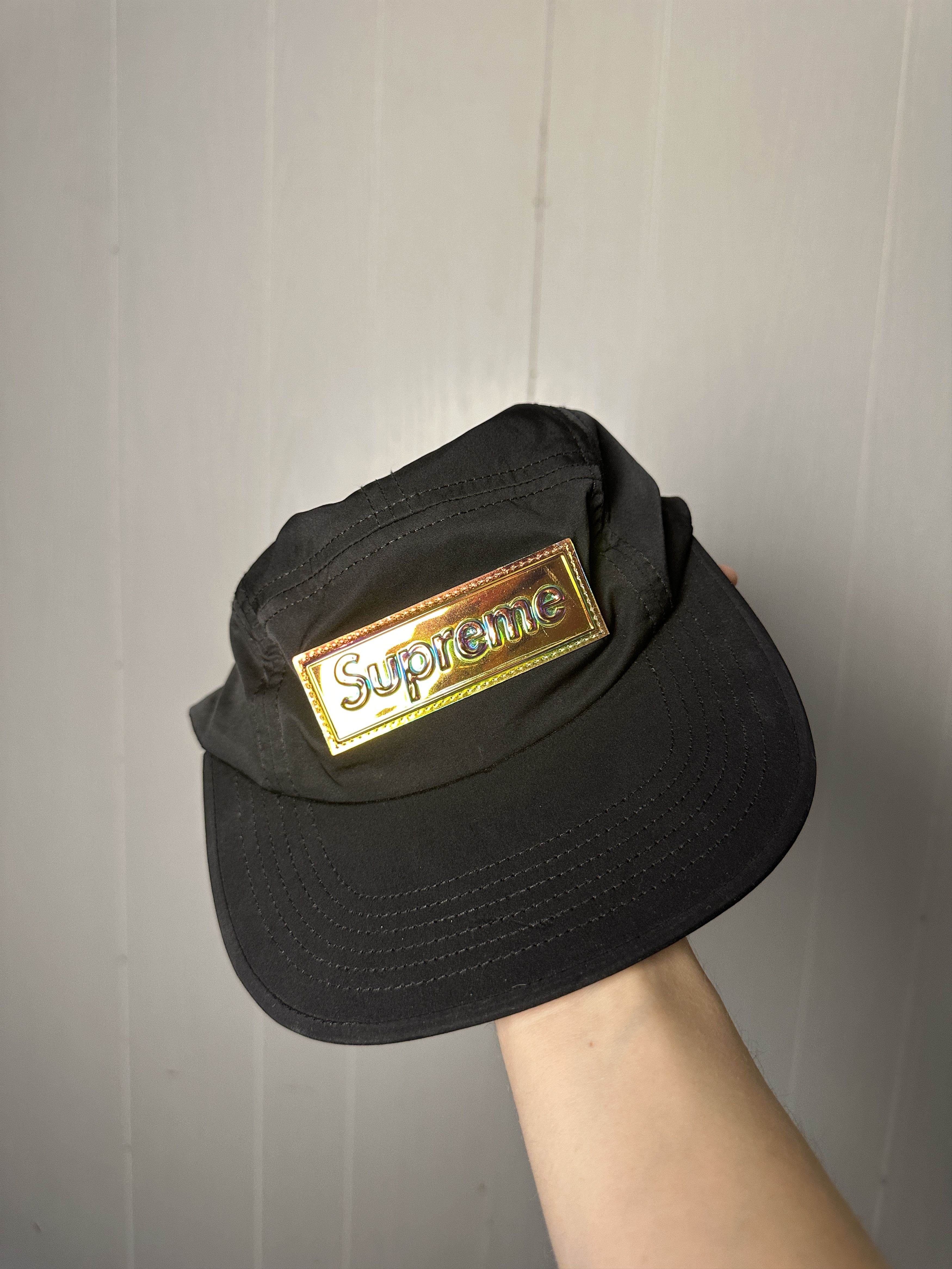 Supreme Iridescent Camp Cap Supreme SS17 Size ONE SIZE - 1 Thumbnail