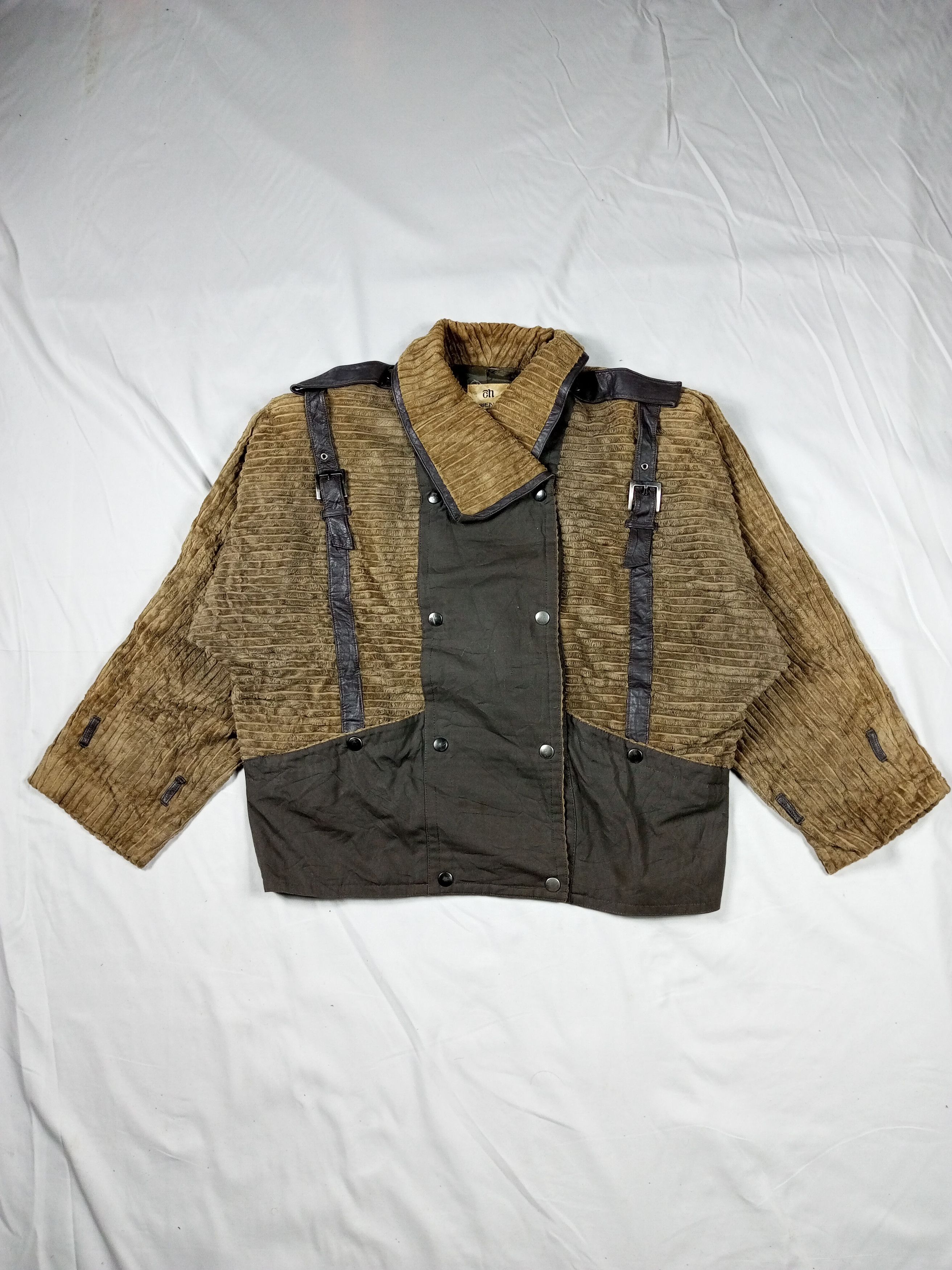 Japanese Brand RARE PARIENNE JAPAN CORDUROY JACKET Size US M / EU 48-50 / 2 - 1 Thumbnail