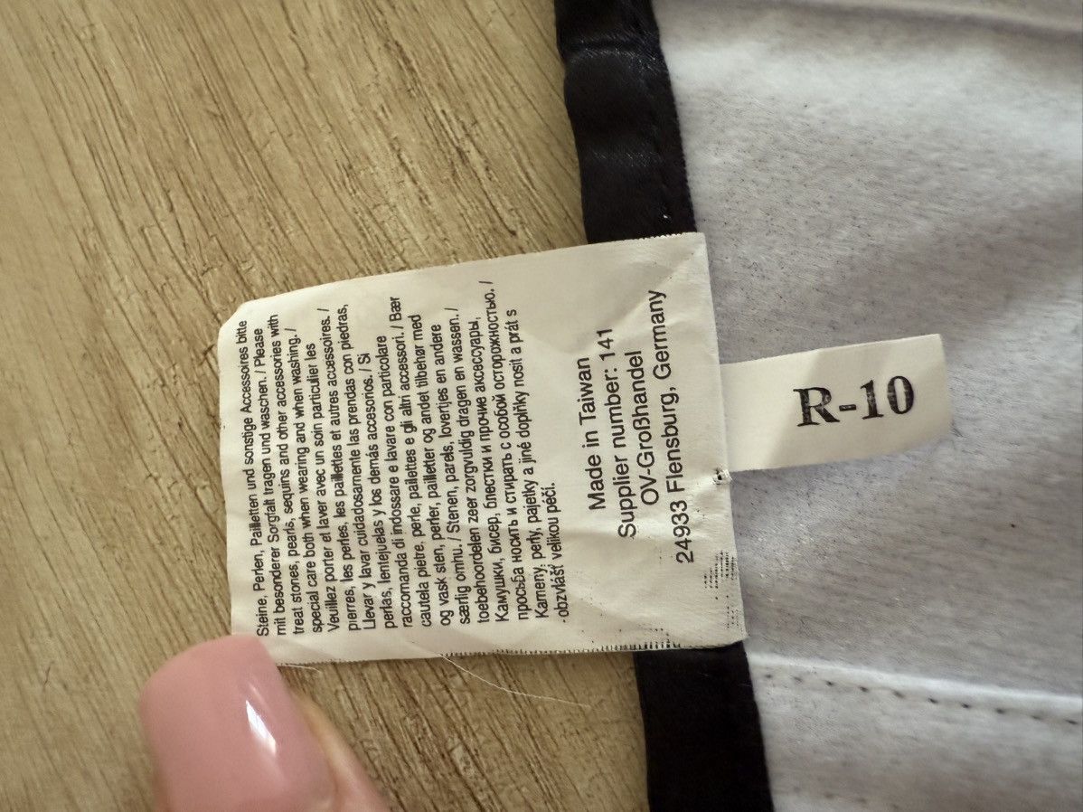 Other Cottelli Collection Purple Satin & Black Lace Corset Size S Size S / US 4 / IT 40 - 8 Thumbnail