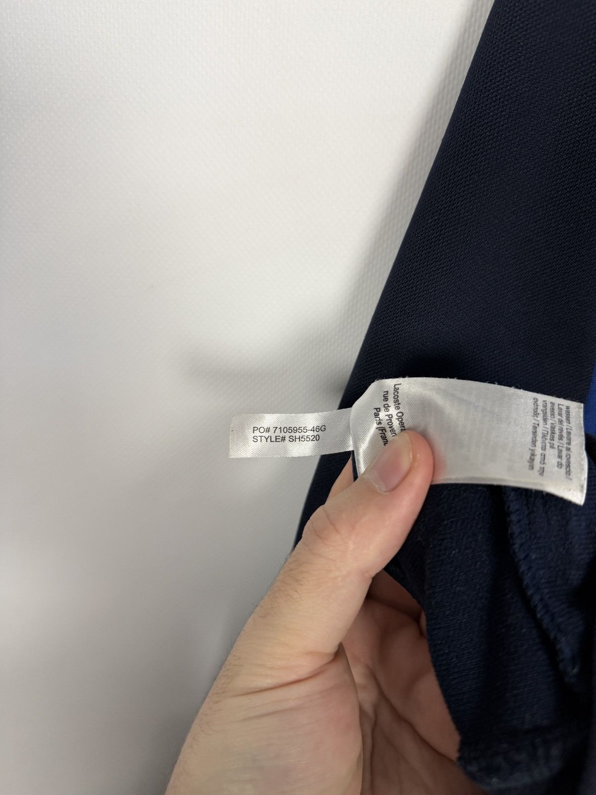 Lacoste Lacoste Sport Track Jacket Zip Up Vintage Streetwear Size S Size US S / EU 44-46 / 1 - 10 Thumbnail