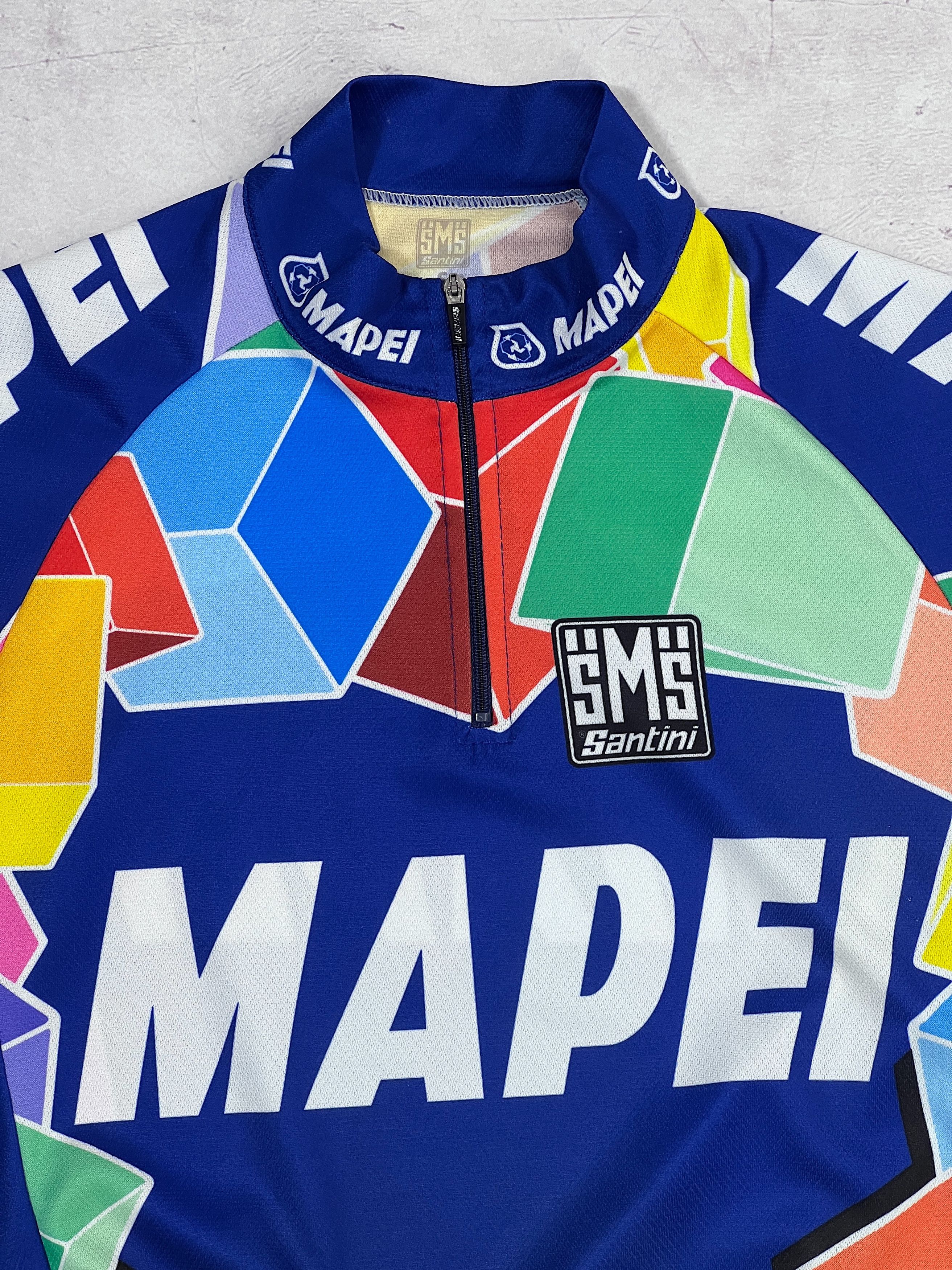 Sports Specialties Santini Mapei Cycling Jersey Italy Size US S / EU 44-46 / 1 - 2 Thumbnail