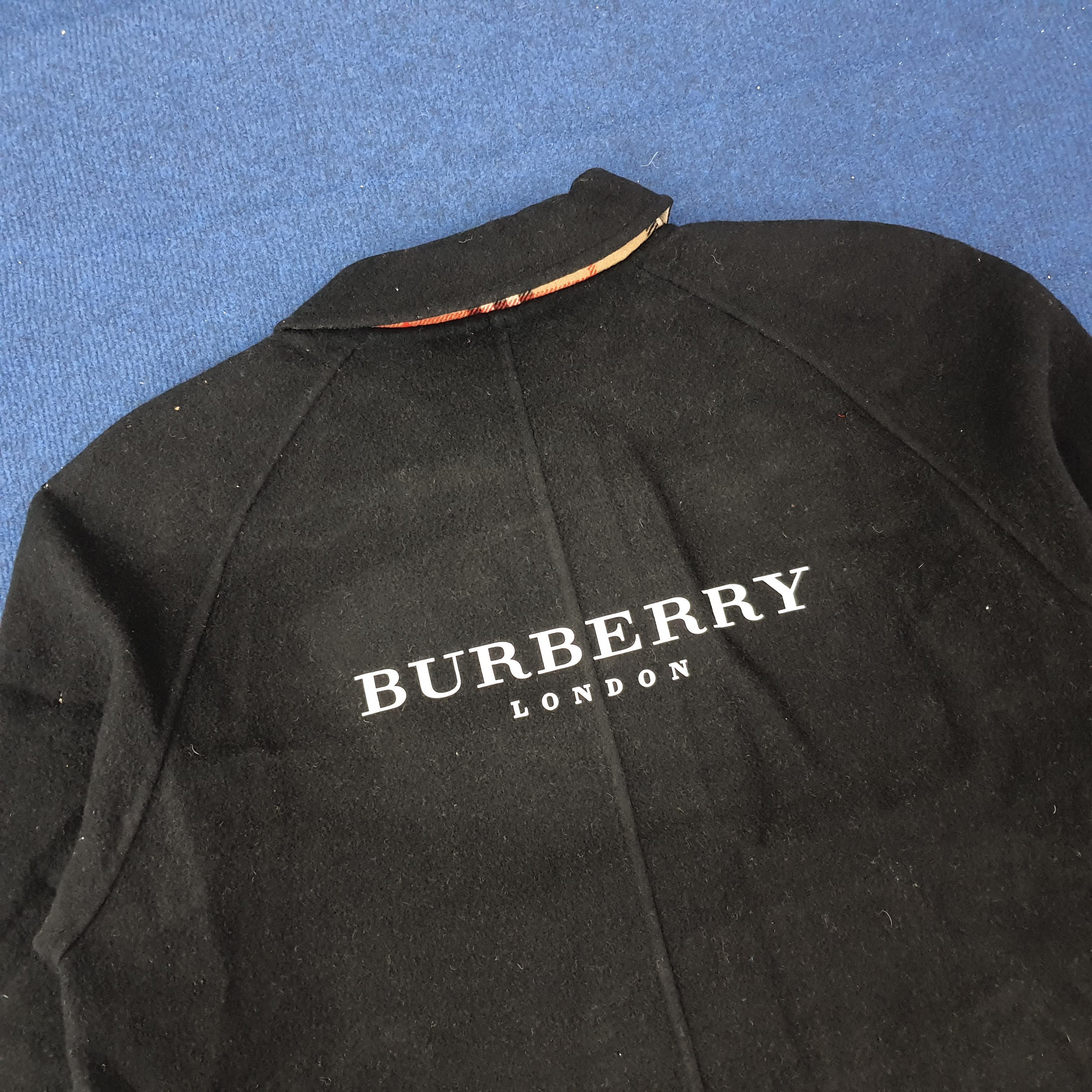 Burberry Vintage Burberrys' Nova Check Custom Logo Jacket C245N7 Size US L / EU 52-54 / 3 - 2 Thumbnail