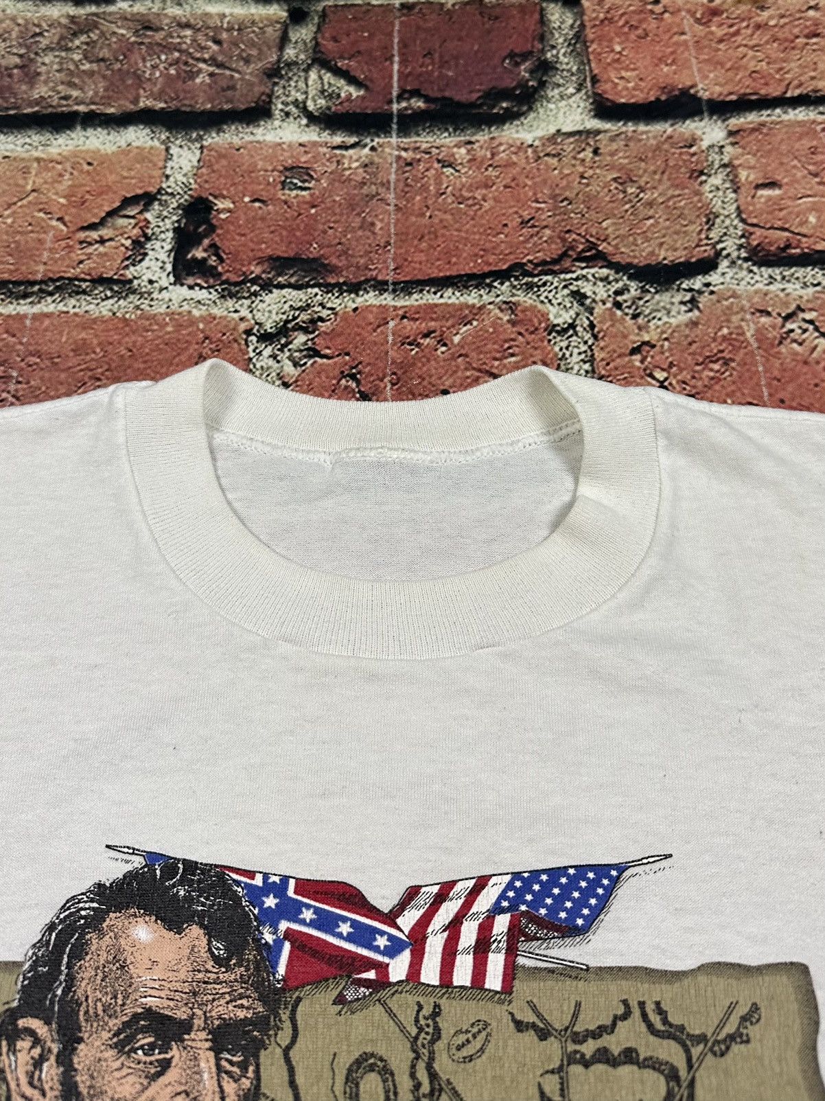 Vintage Vintage Gettysburg Civil War Tee Abe Lincoln Single Stitch Size US M / EU 48-50 / 2 - 8 Thumbnail