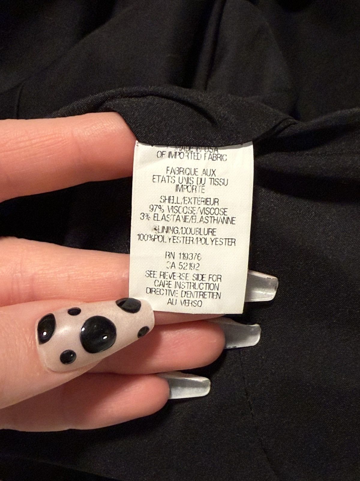 Helmut Lang helmut lang asymmetrical black mini dress Size XS / US 0-2 / IT 36-38 - 6 Thumbnail