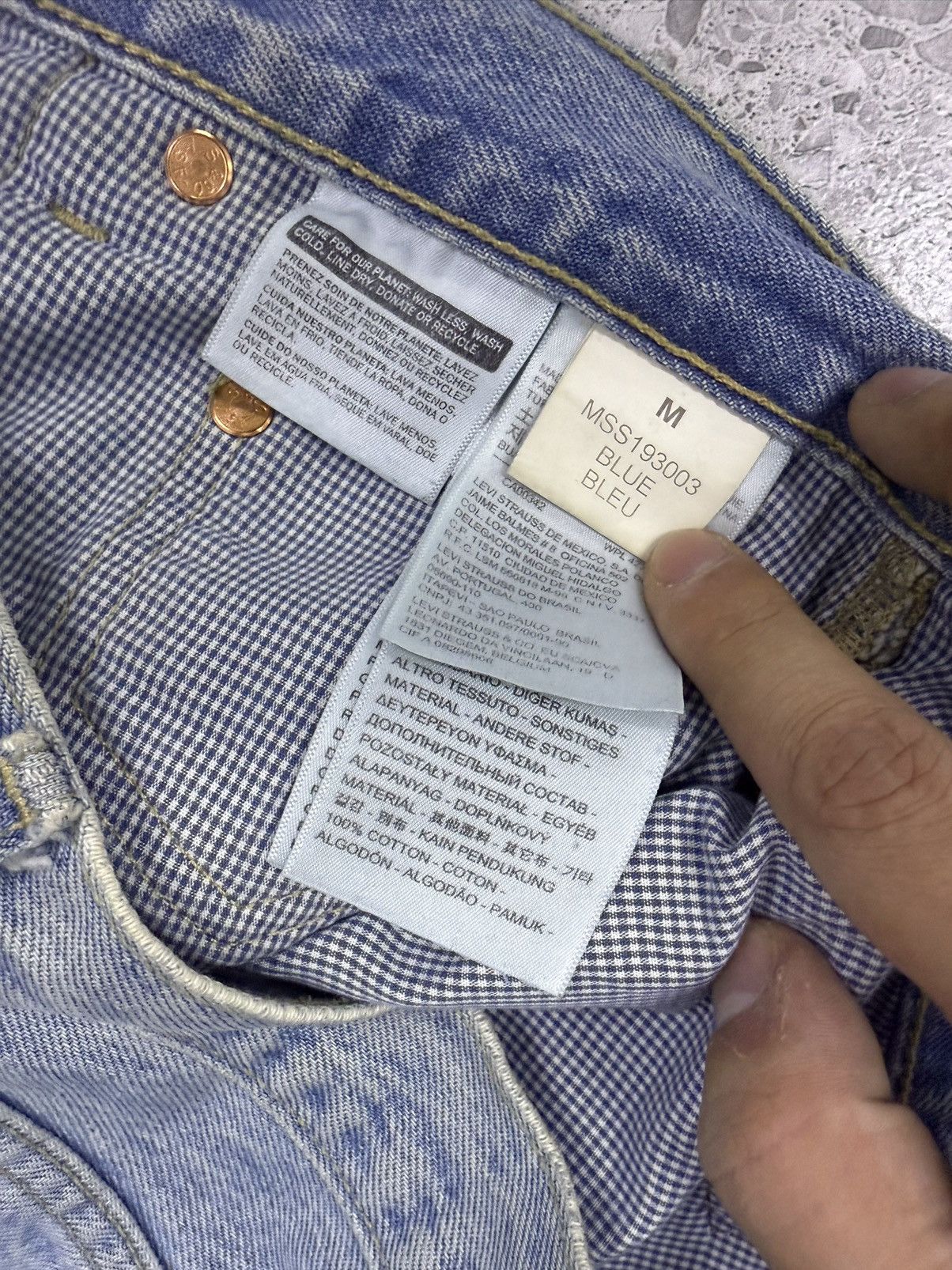 Vetements Vetements 18aw destroyed denim Size US 33 - 4 Thumbnail