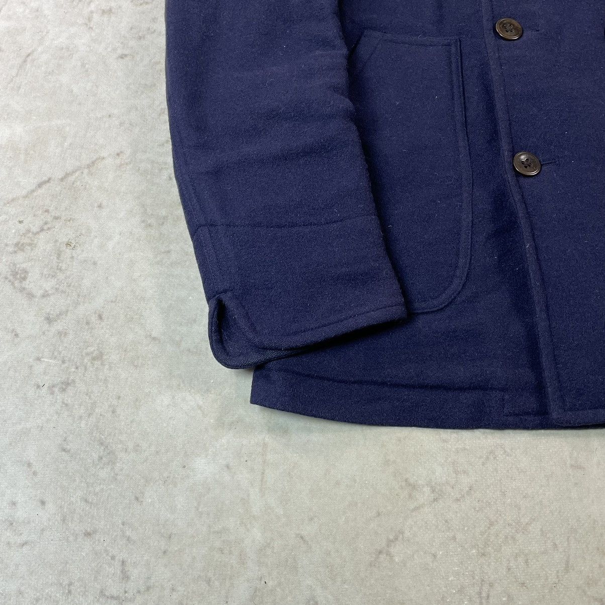 Paul Smith Paul Smith Wool&Viscose Double Breasted Two Tone Pea Coat Size US S / EU 44-46 / 1 - 7 Thumbnail