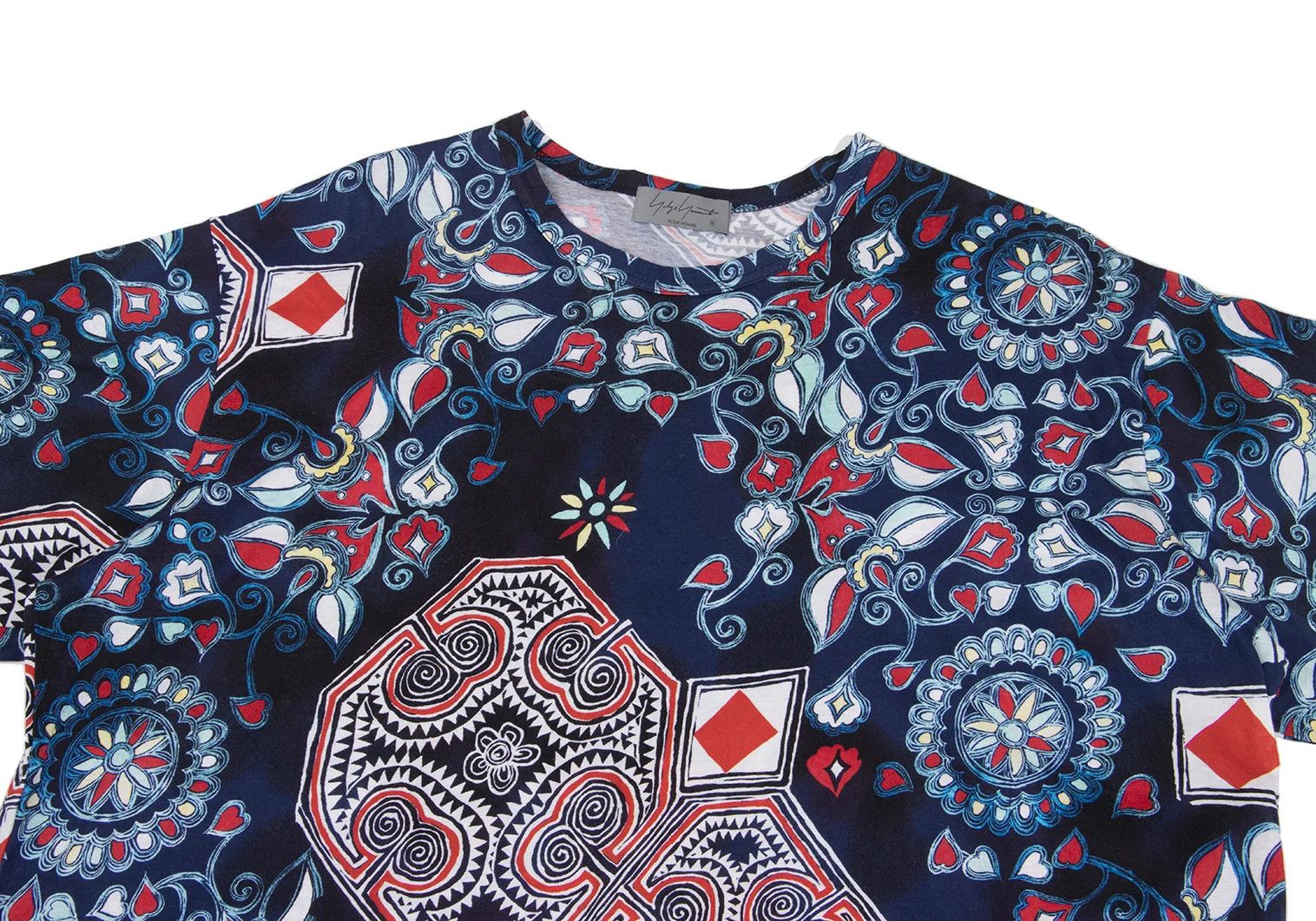 Yohji Yamamoto Yohji Yamamoto Cotton Chinoiserie T-shirt Size US S / EU 44-46 / 1 - 2 Thumbnail