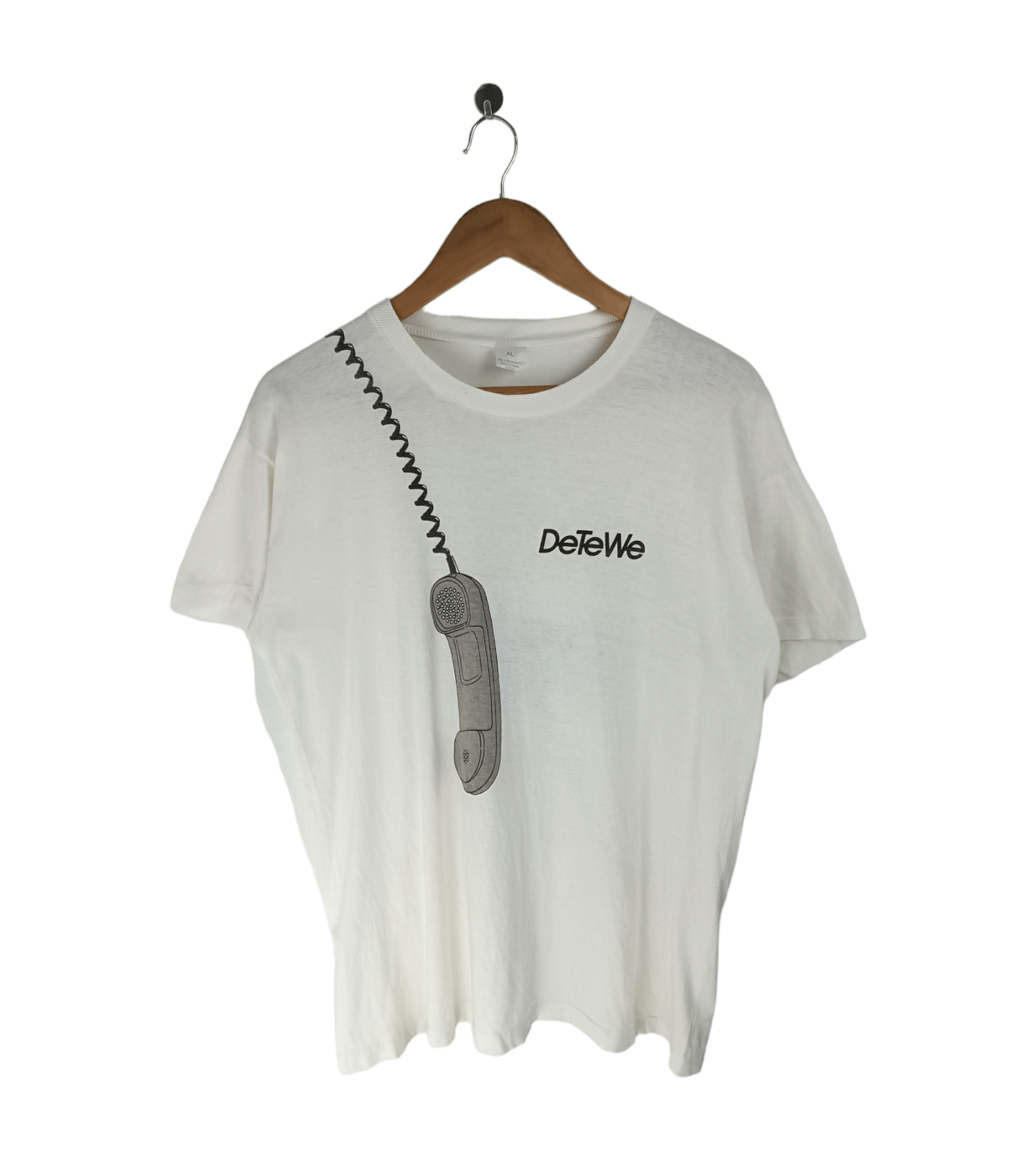 Other VINTAGE 90'S DeTeWe KOMMUNIKATIONS TECHNIK VERY RARE TEE Size US L / EU 52-54 / 3 - 1 Thumbnail