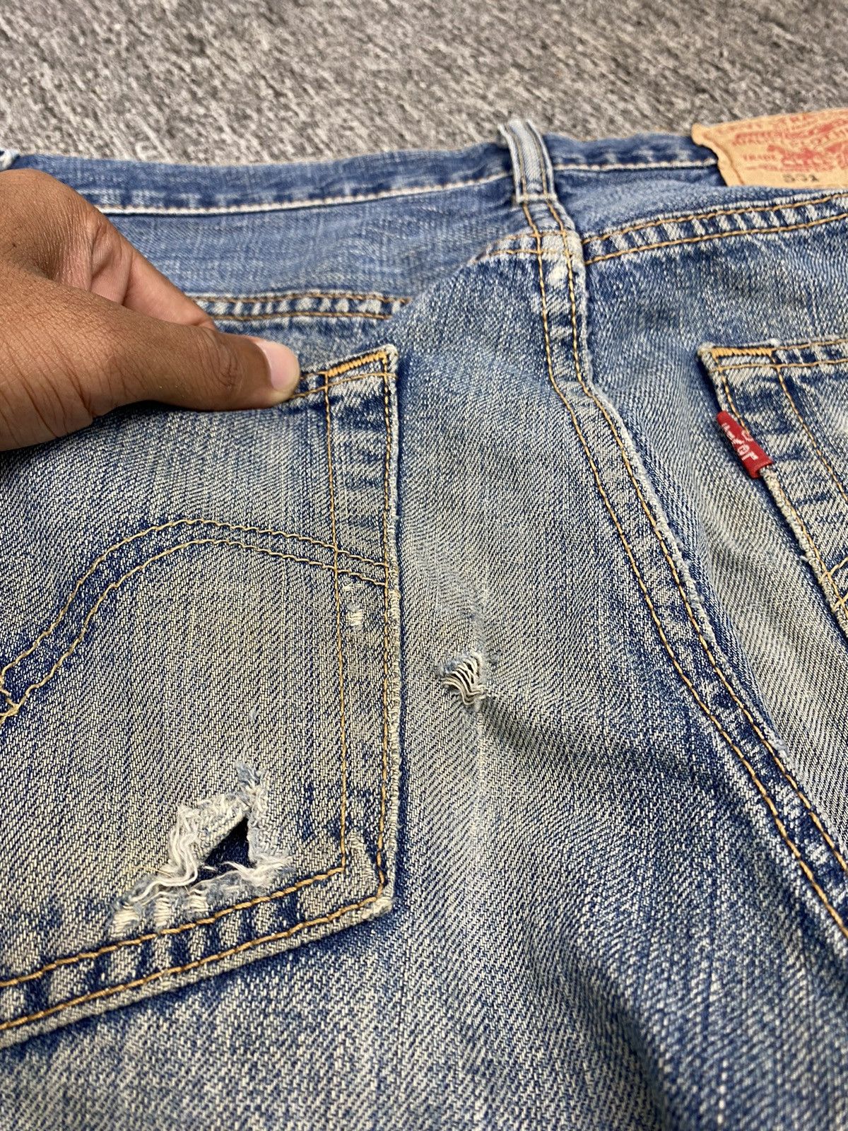 Levi's × Vintage Vintage Levis 501 Straight cut Size US 28 / EU 44 - 18 Thumbnail