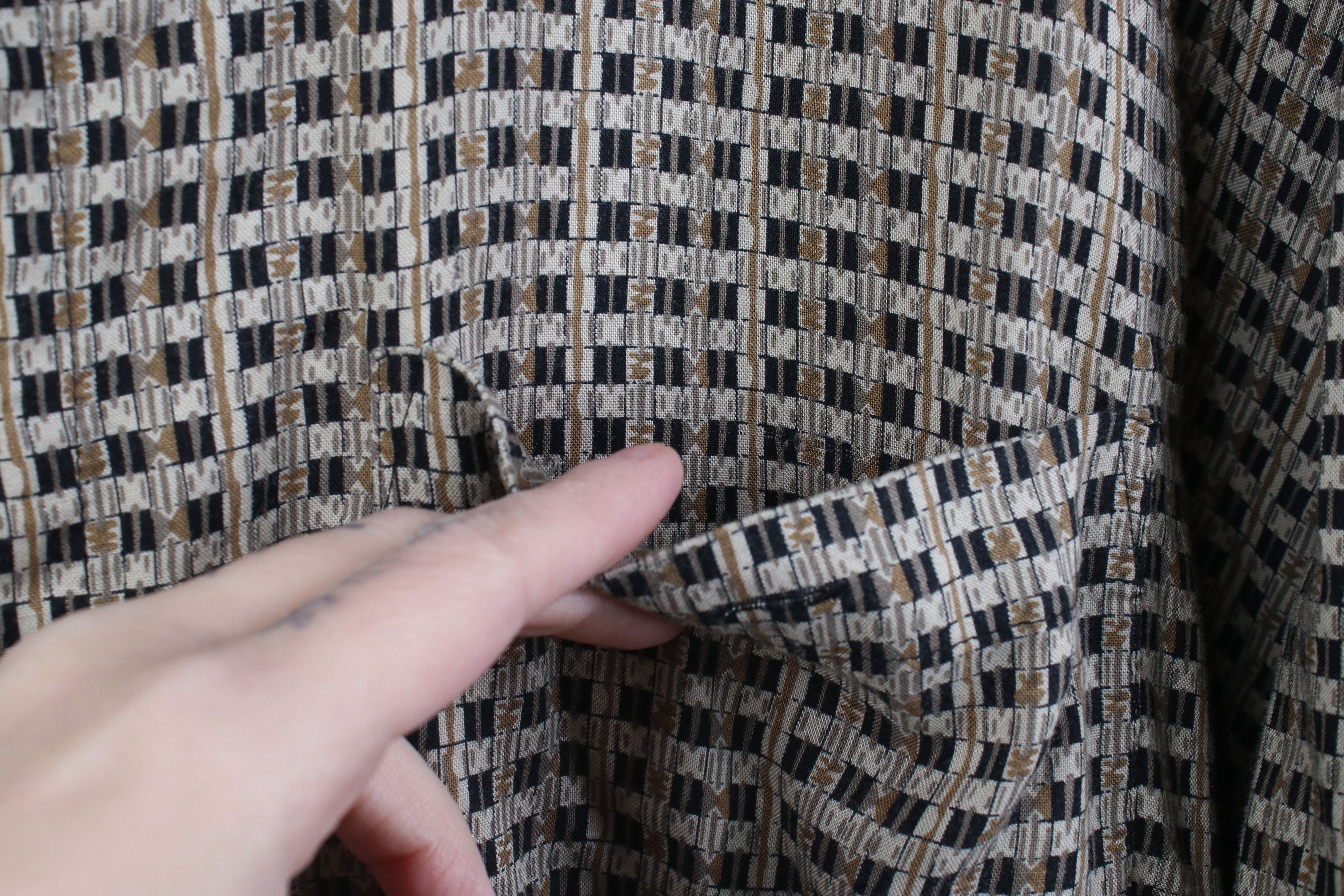 Vintage Vintage 90s Streetwear Checkered Short Sleeve Button Shirt Size US XL / EU 56 / 4 - 4 Thumbnail