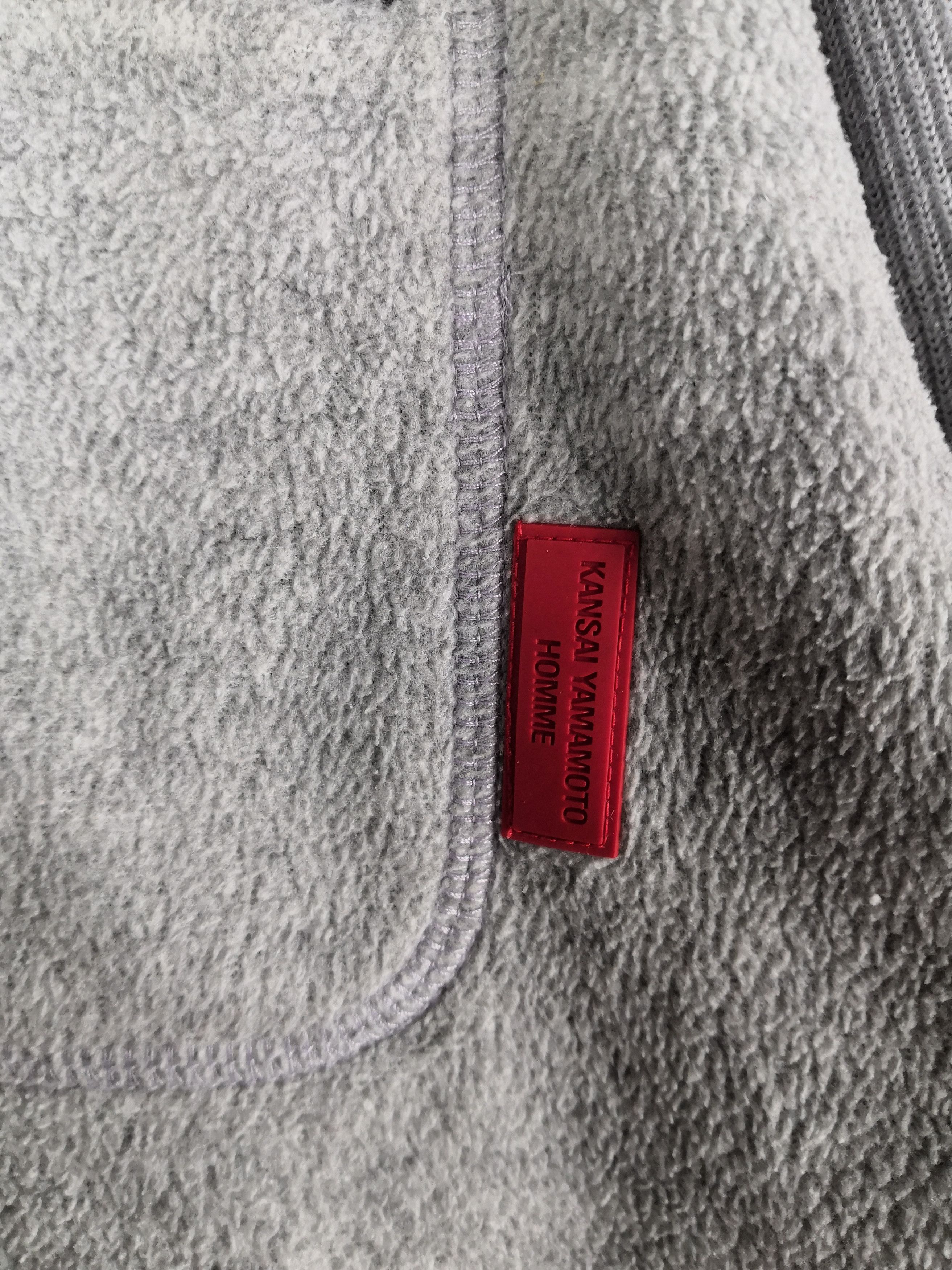 Kansai Yamamoto Vintage Kansai Yamamoto Homme Sweater Zipper Fleece Size US M / EU 48-50 / 2 - 5 Thumbnail