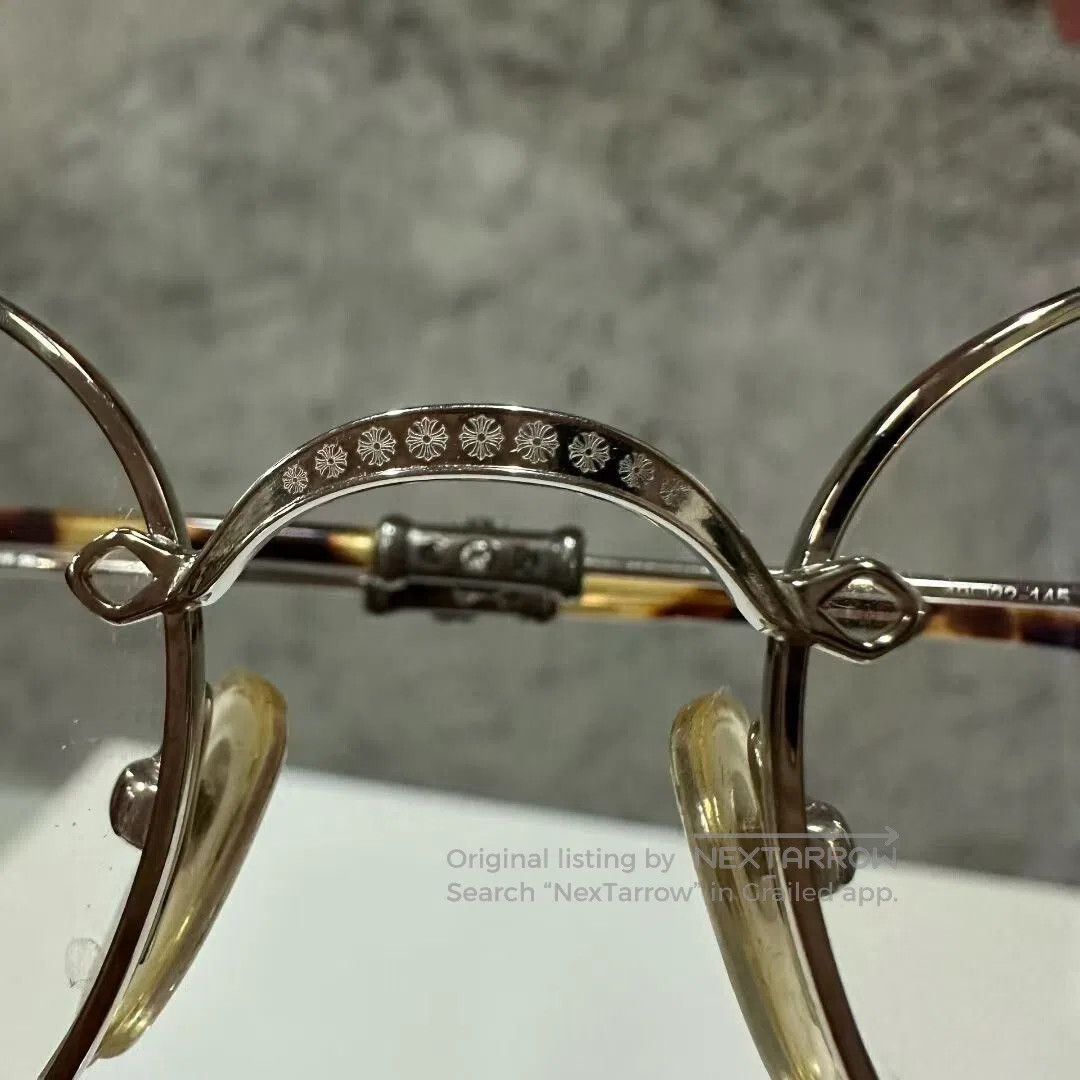 Chrome Hearts chrome hearts stylish round glasses with hat. Size ONE SIZE - 4 Thumbnail
