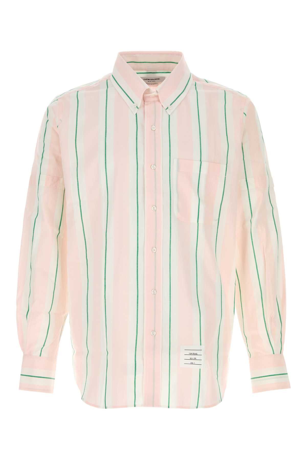 Thom Browne Embroidered Cotton Shirt Size US M / EU 48-50 / 2 - 1 Thumbnail