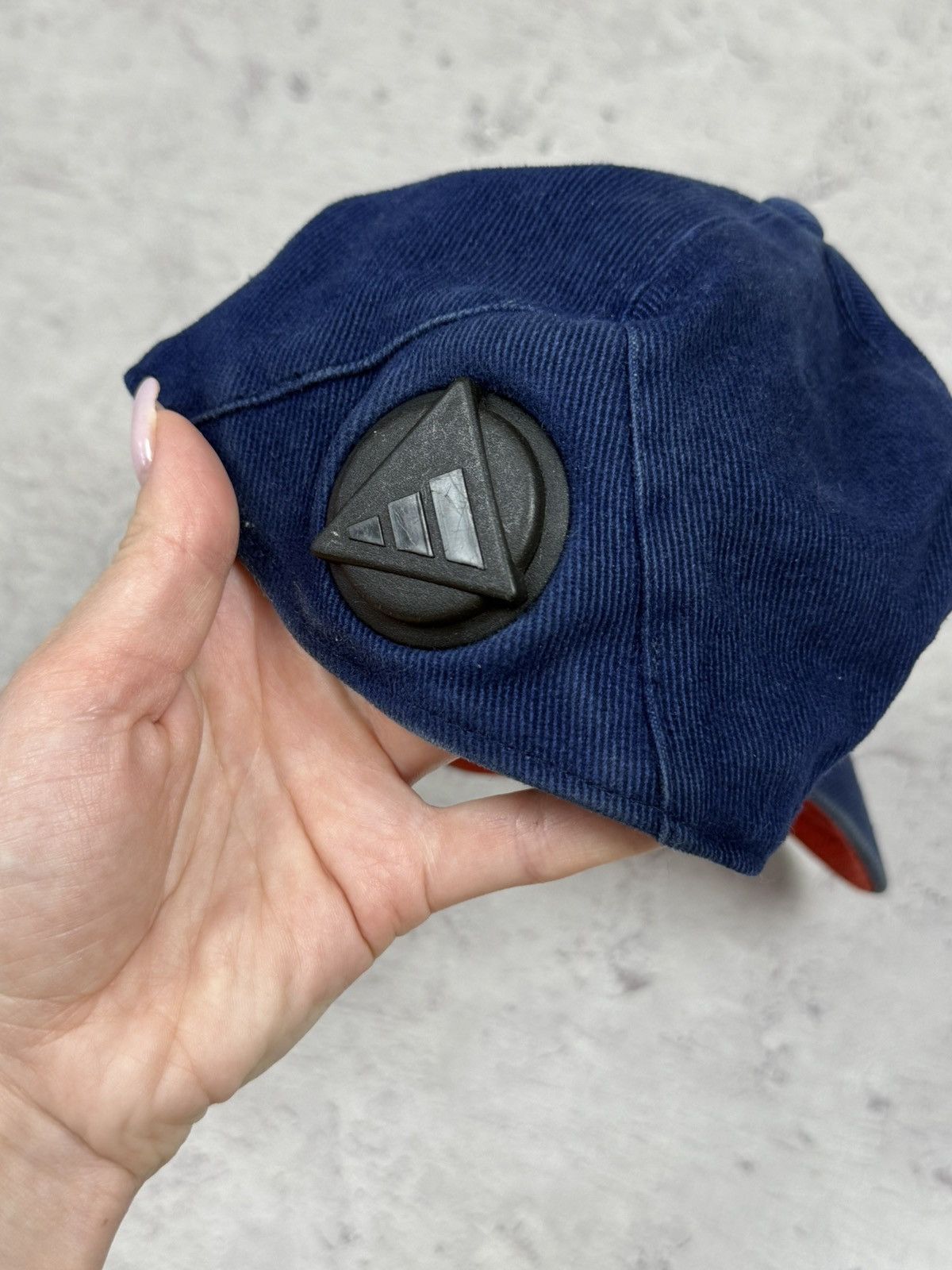 Adidas VTG Adidas Twist Dial Adjuster Jeans Baseball Cap Closure Size ONE SIZE - 4 Thumbnail