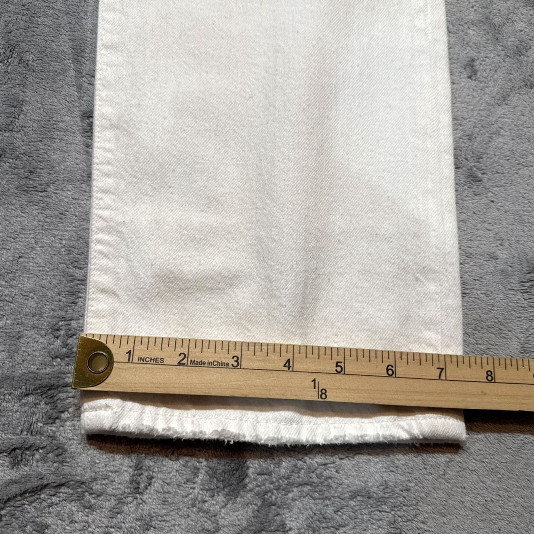 Polo Ralph Lauren Polo Ralph Lauren Jeans Sullivan Slim Distressed Patchwork Denim 36x30 Mens White Distressed Slim Jeans 30 Inseam Low Rise Men Regular Size 36x30 Size US M / EU 48-50 / 2 - 7 Thumbnail