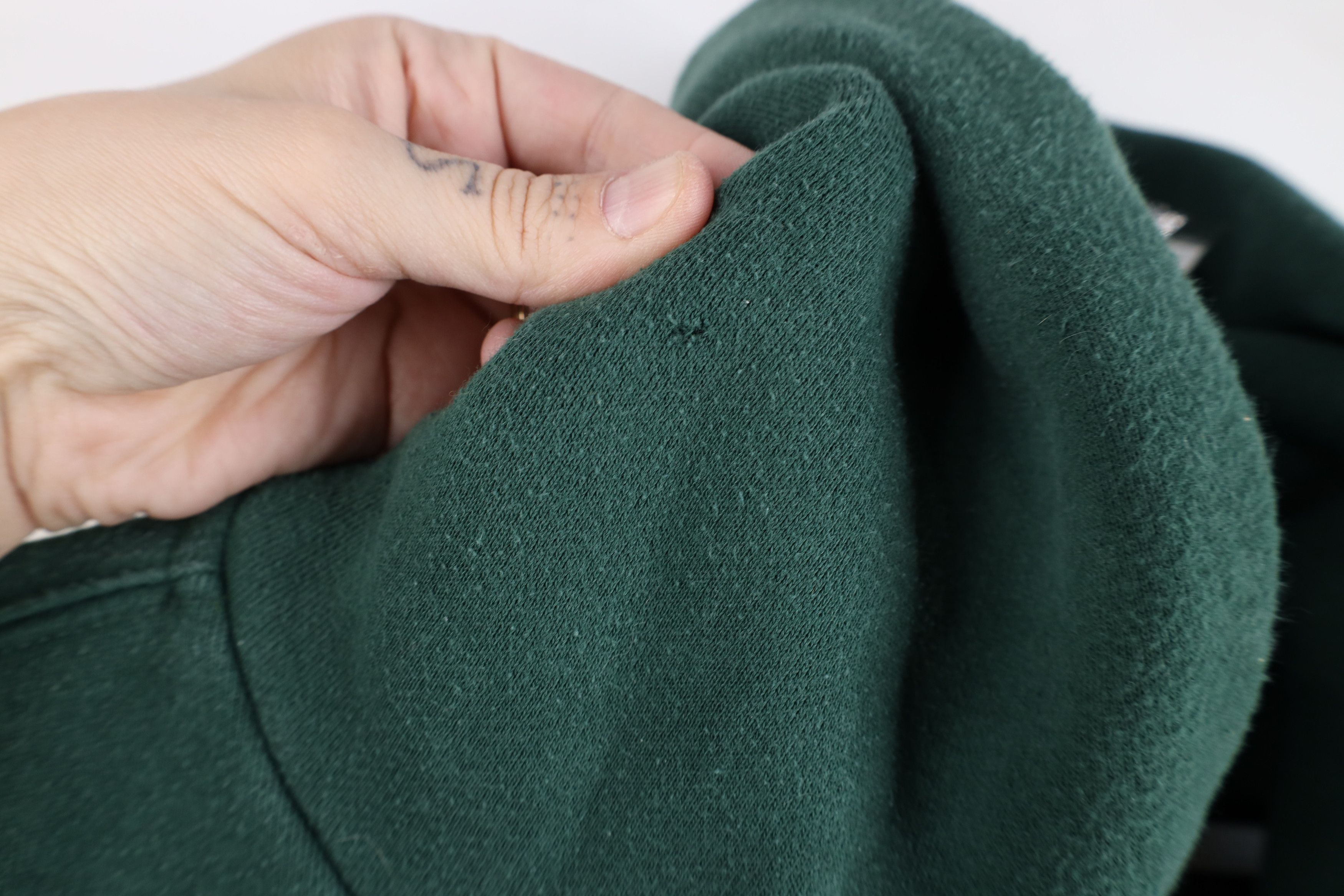 Vintage Vintage 90s Michigan State University Hoodie Sweatshirt Size US XXL / EU 58 / 5 - 9 Thumbnail