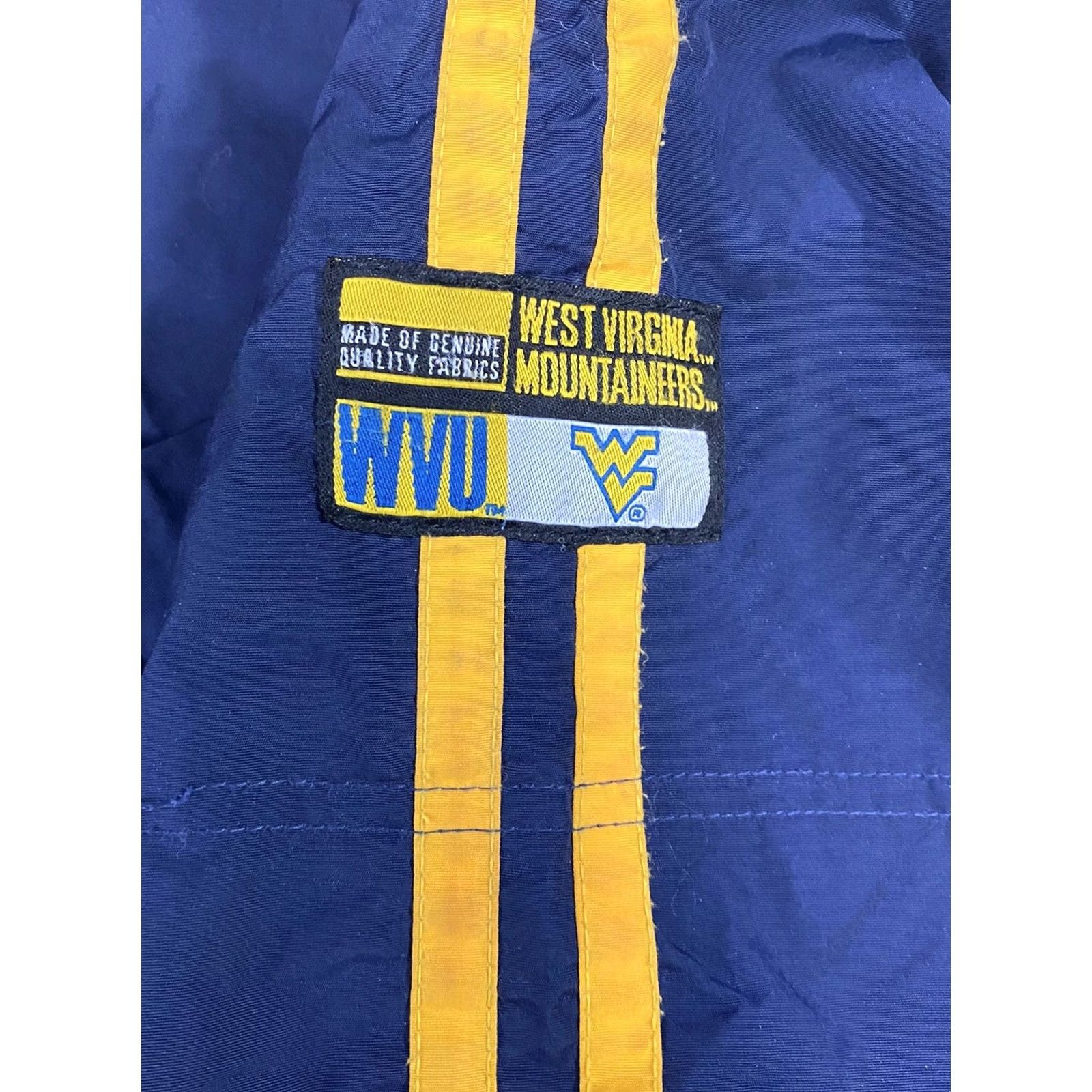 Starter VINTAGE West Virginia University Starter Windbreaker Convertible Pants/Shorts sz XL Black Mens Size US 36 / EU 52 - 2 Thumbnail