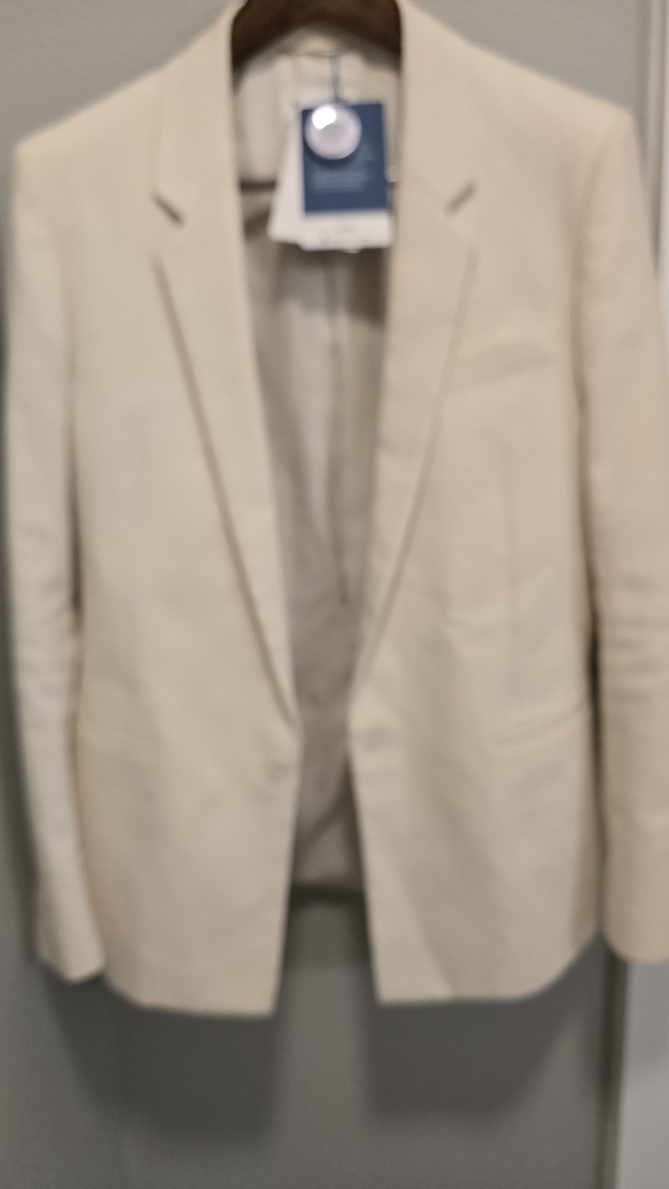 Saint Laurent Paris White Tux Size 48S - 1 Thumbnail