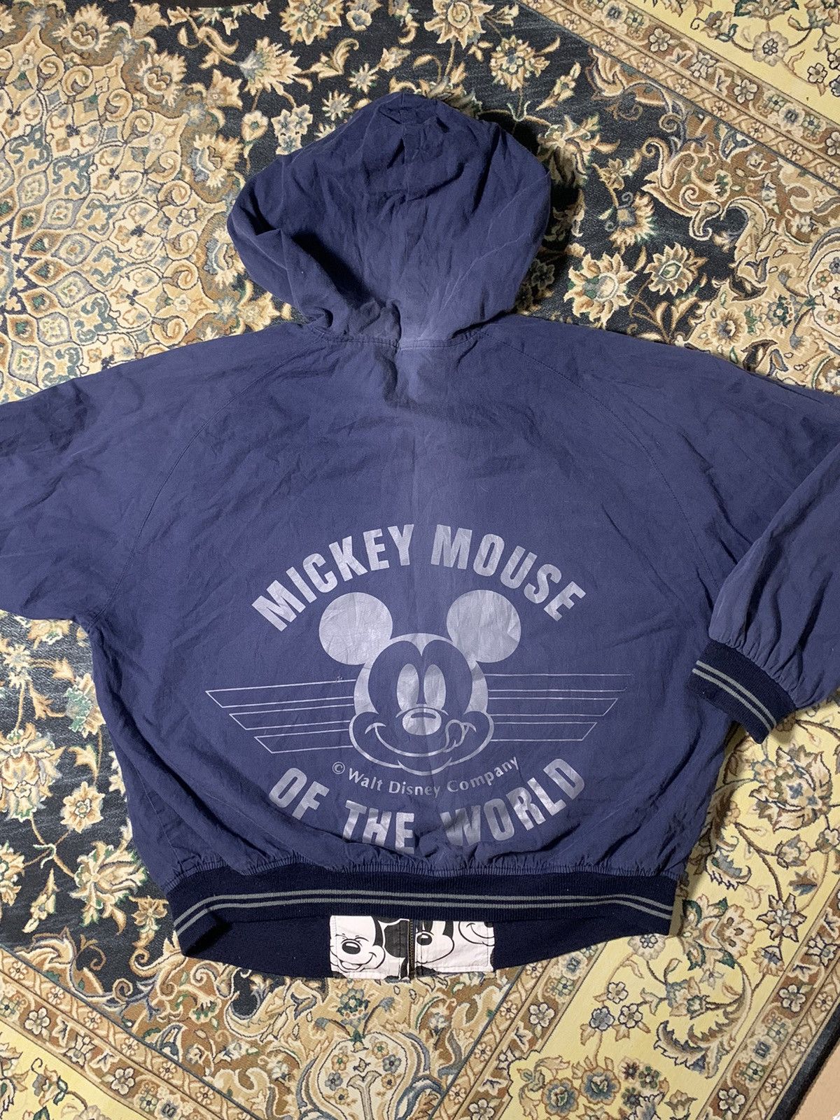 Disney × Mickey Mouse Rare Vintage Poppins Mickey Mouse Reversible Hoodie Size US M / EU 48-50 / 2 - 8 Thumbnail