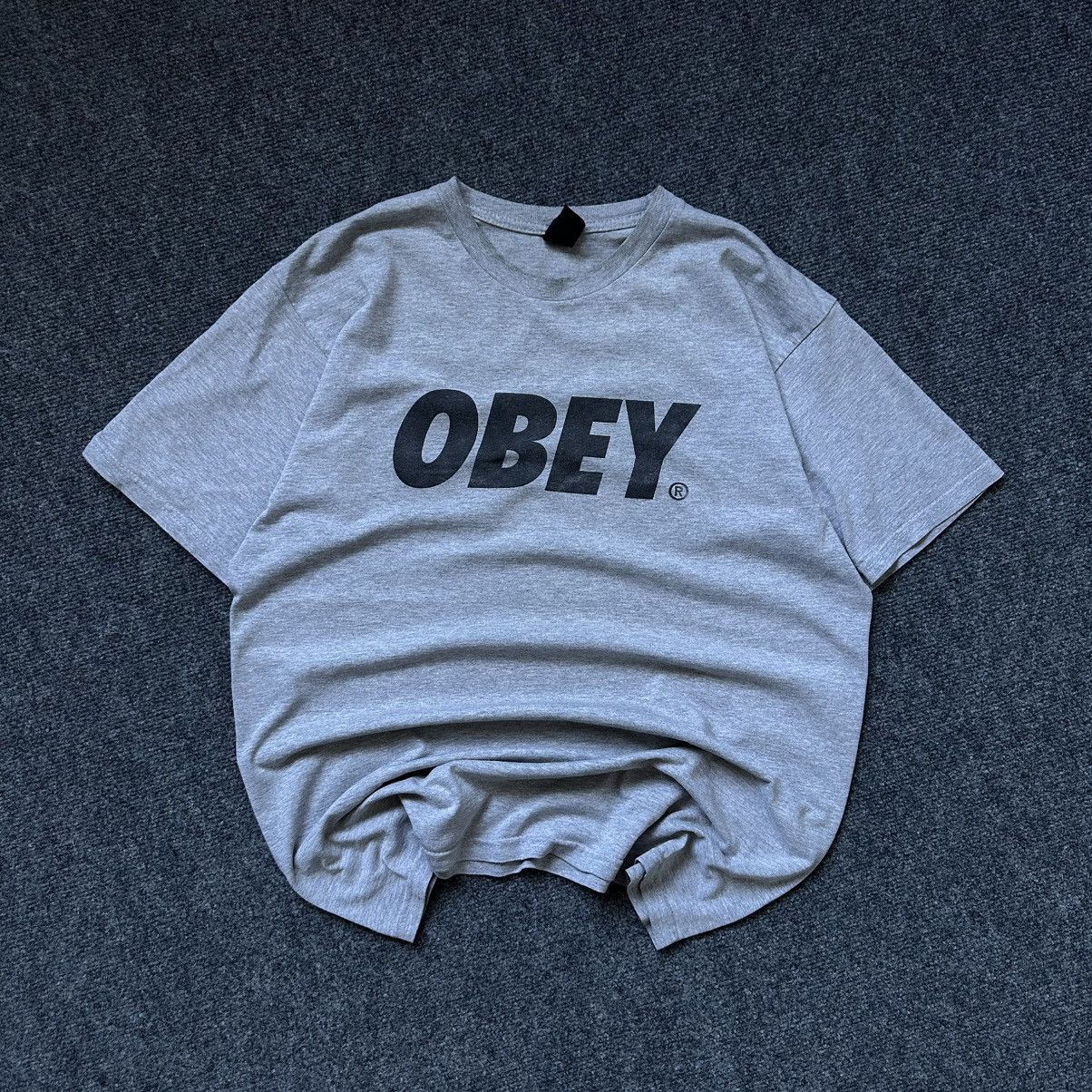 Obey VTG Adult Obey T-shirts Big Logo Size L Y2K 00s USa Hype Size US L / EU 52-54 / 3 - 2 Thumbnail