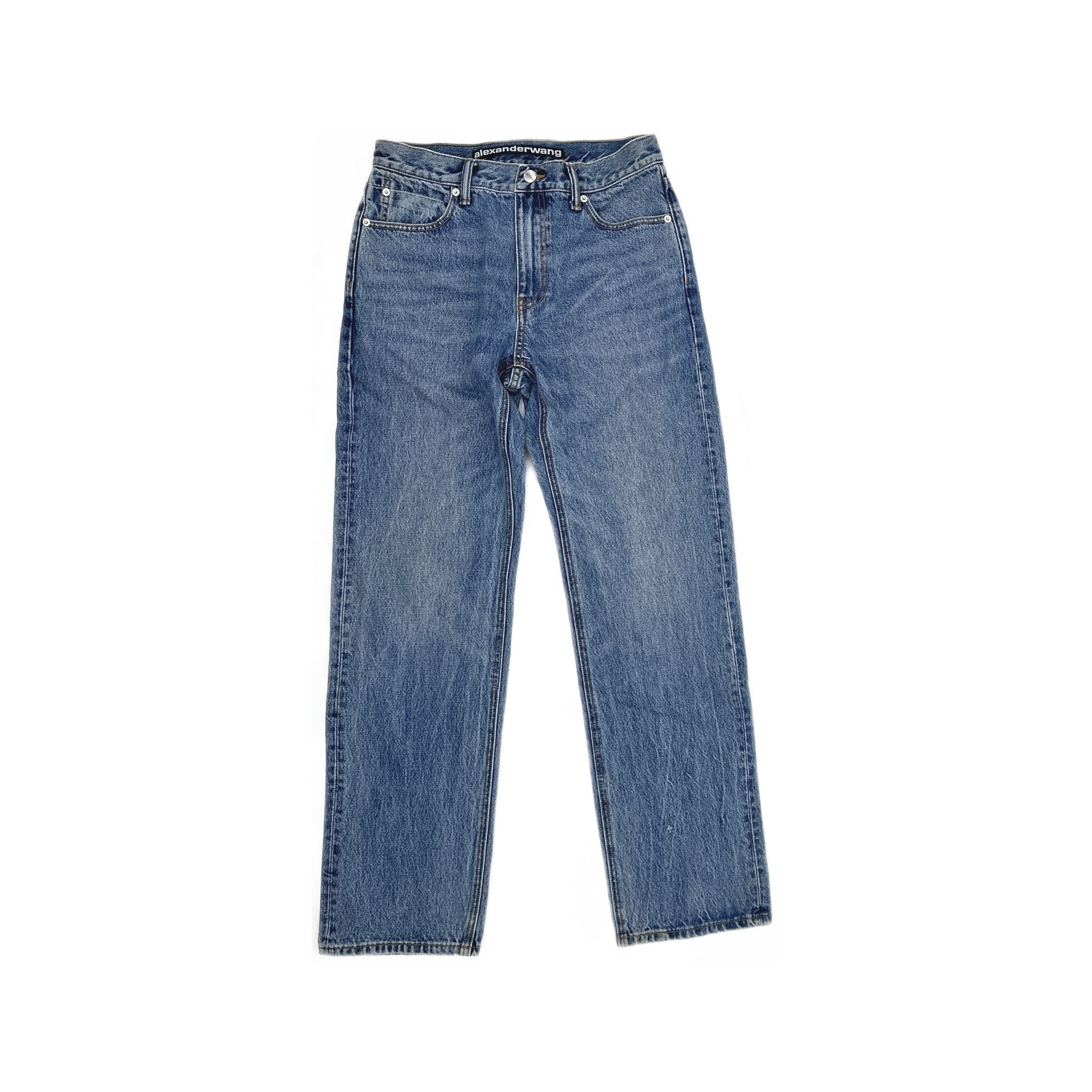 Alexander Wang Alexander Wang Logo Print Denim Jeans Size 28 Size US 28 / EU 44 - 1 Thumbnail