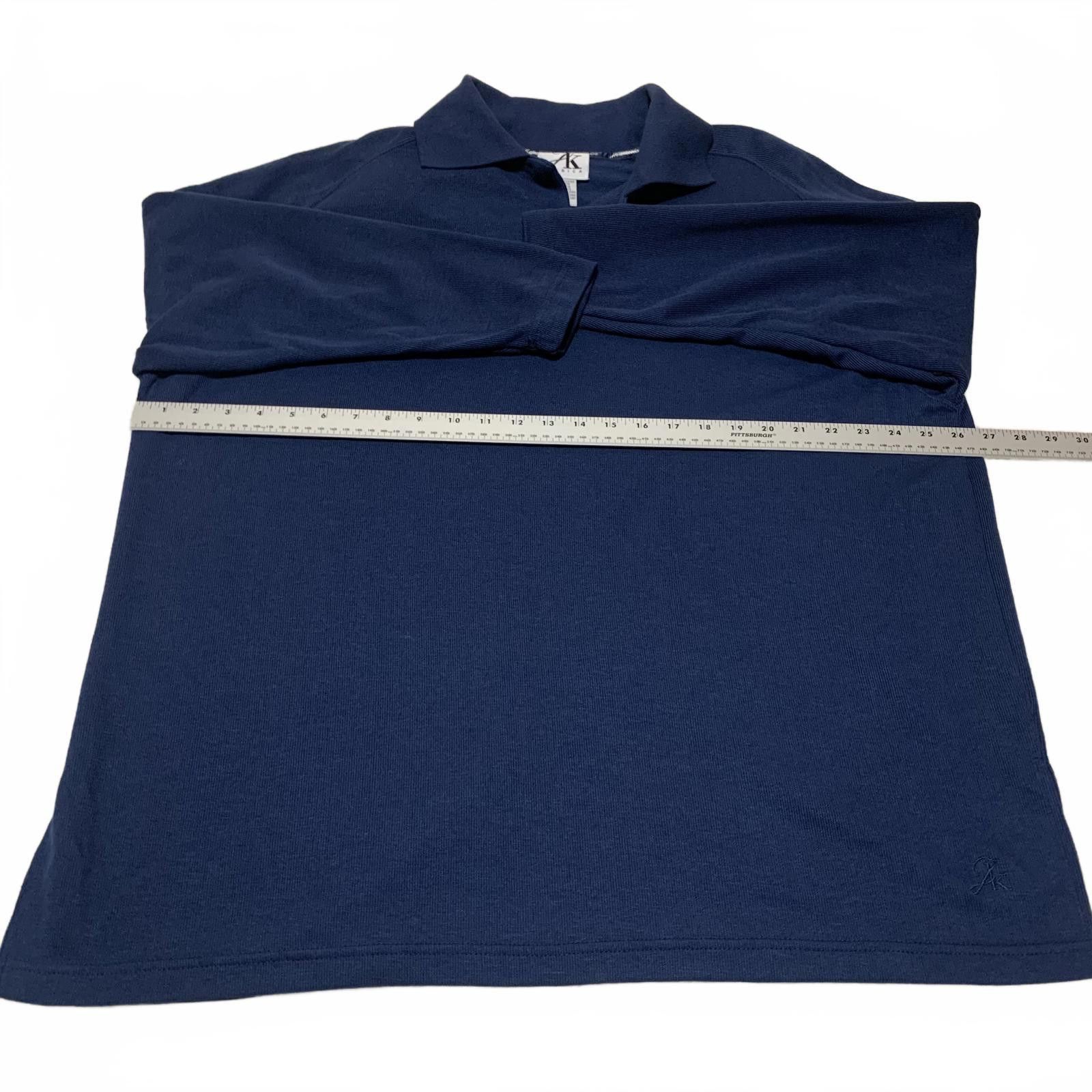 Other JK America Women's Size 18/20 Navy Blue Polo Shirt Size XXL / US 16-18 / IT 52-54 - 7 Thumbnail