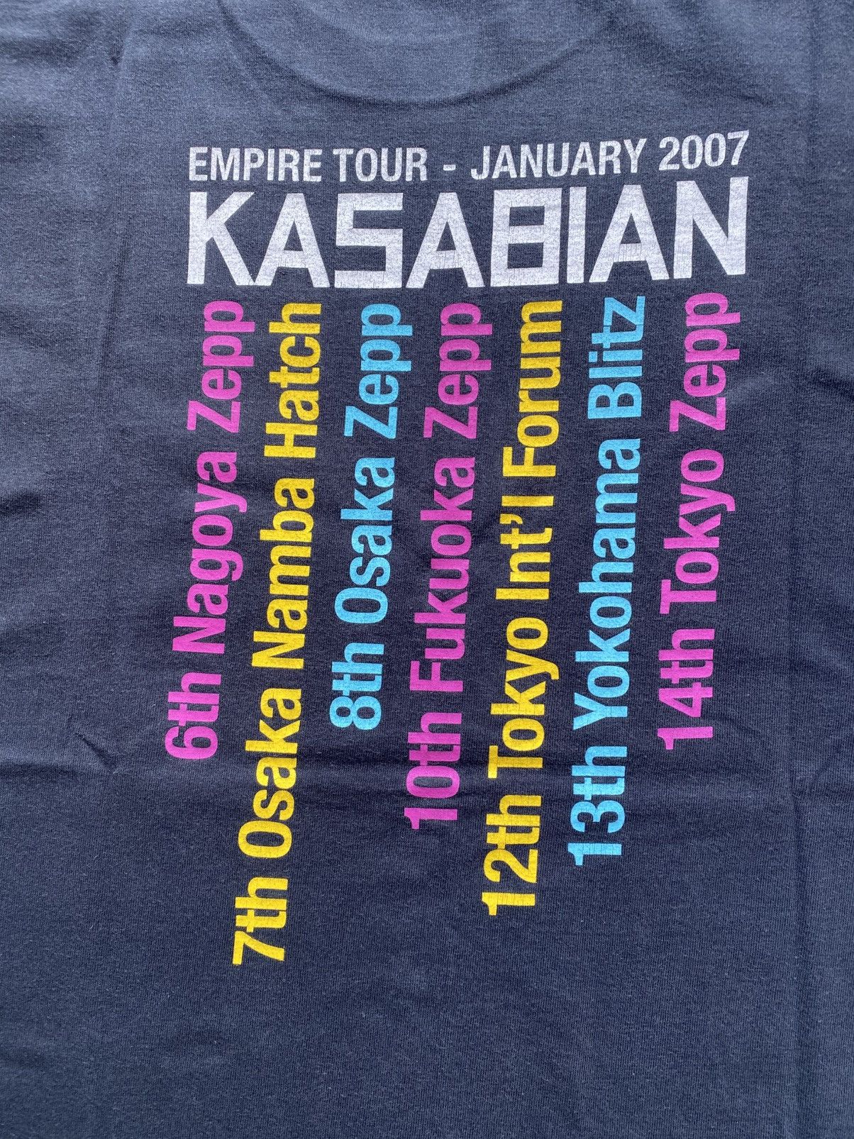 Band Tees KASABIAN Size US M / EU 48-50 / 2 - 4 Thumbnail