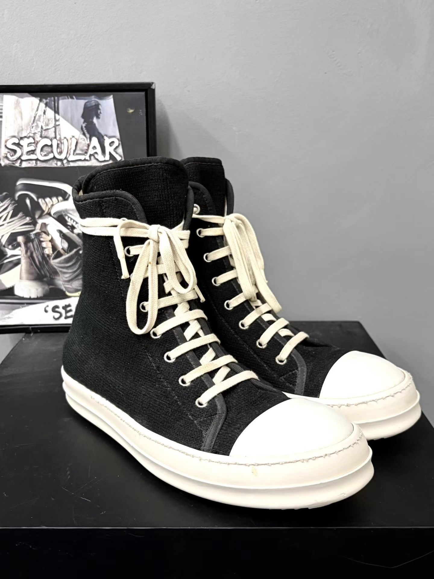 Rick Owens Rick Owens Drkshdw Jumbo Sneakers K34 Size US 8.5 / EU 41-42 - 1 Thumbnail
