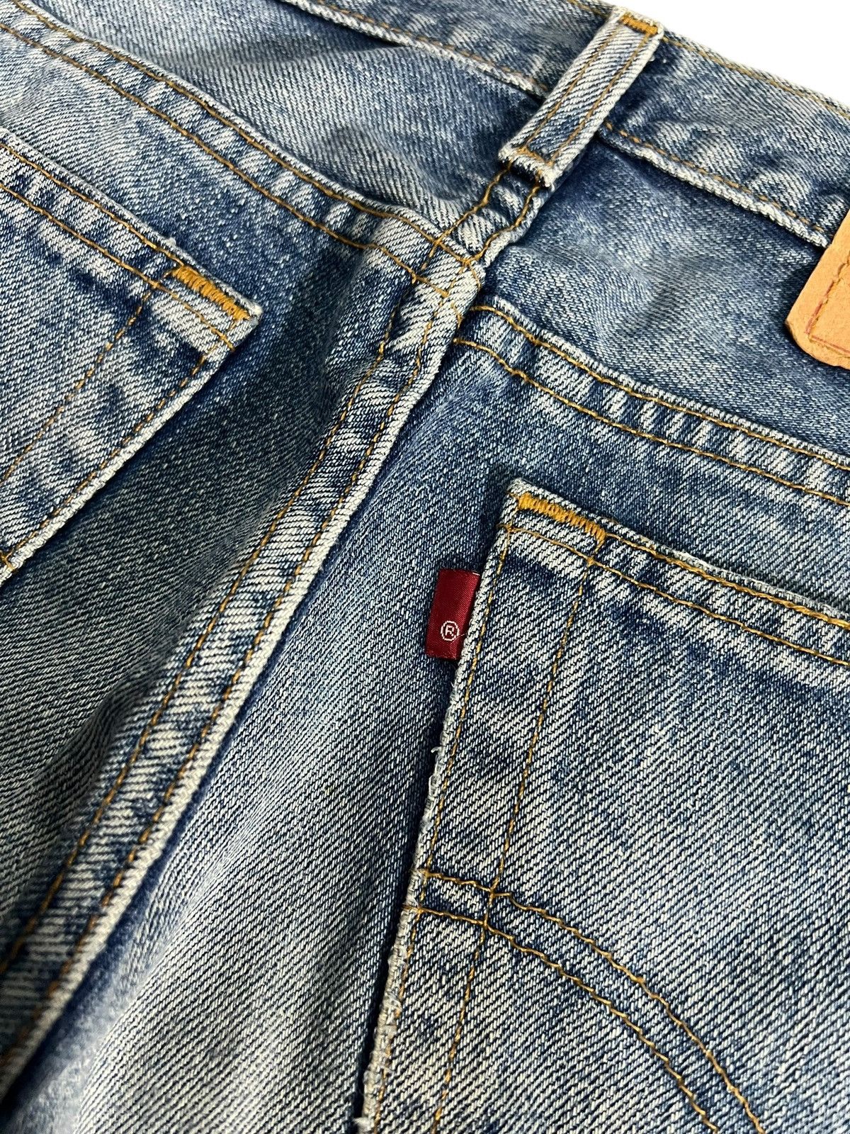 Levi's Vintage Flare Levi’s 517-03 Single R Distress Mud Wash Jean Size US 28 / EU 44 - 14 Thumbnail