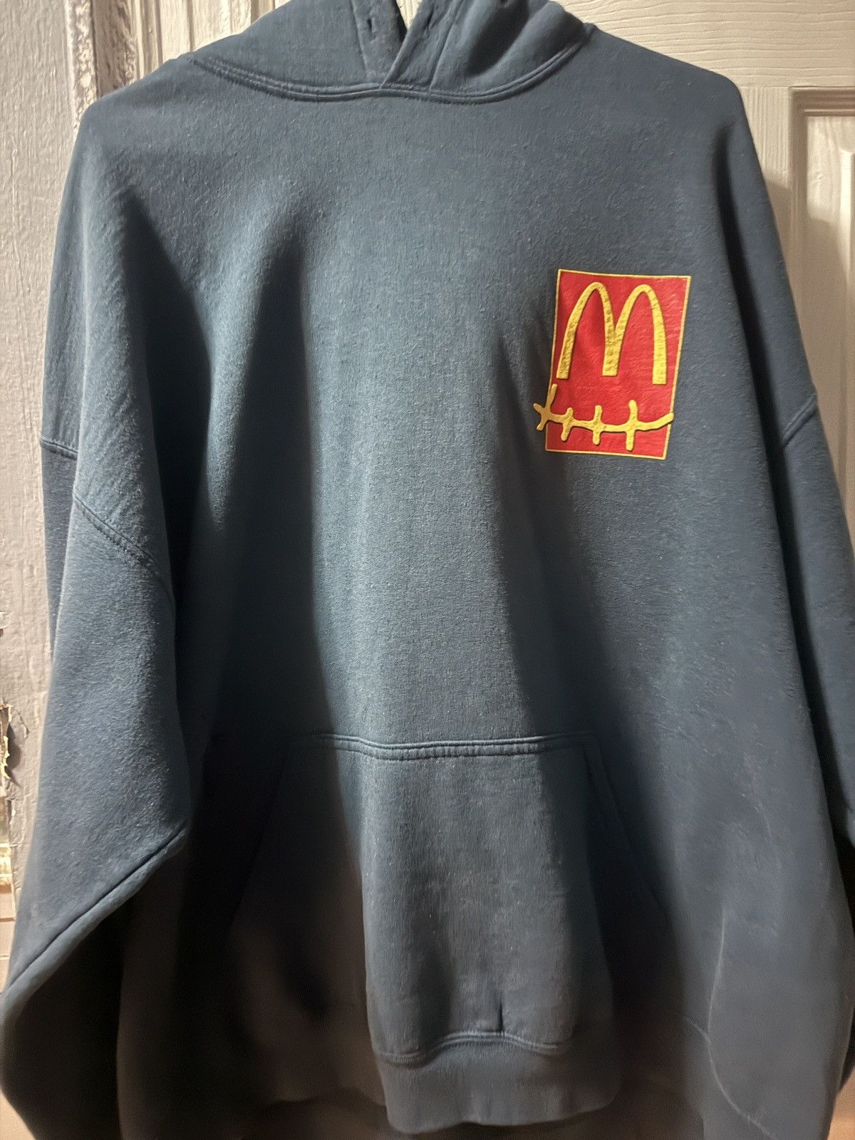 Travis Scott Travis Scott Mcdonalds Hoodie Mens Large Fall Drop 2020 Blue Size US XL / EU 56 / 4 - 1 Thumbnail