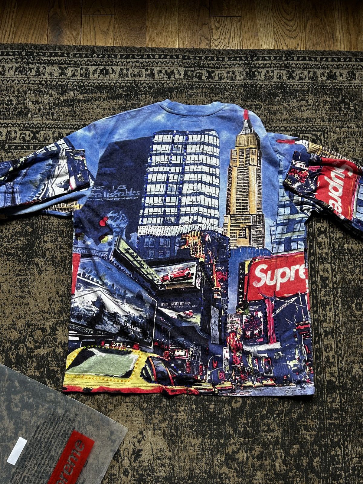 Supreme Supreme NYC Skyline Sequin L/S Top SS25 Size US L / EU 52-54 / 3 - 4 Thumbnail