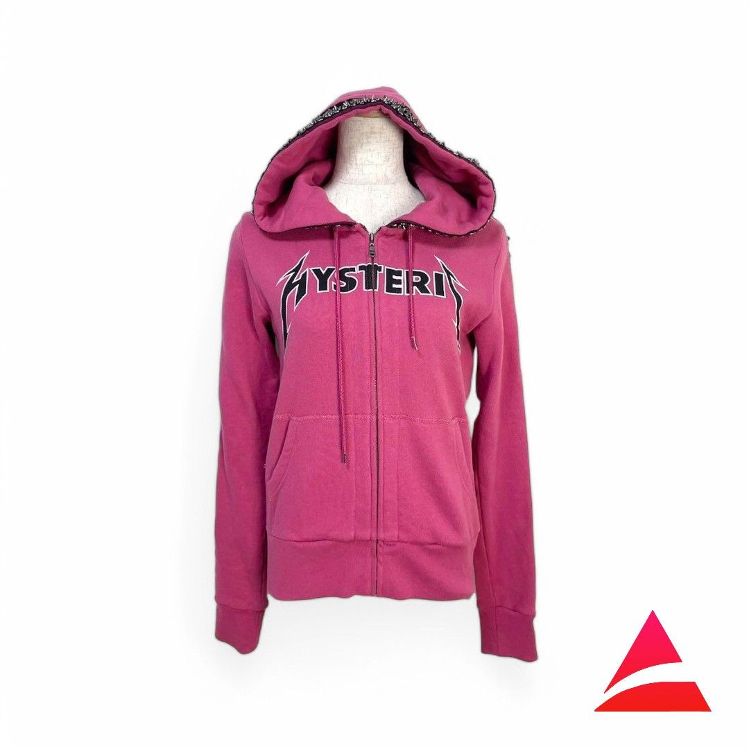 Hysteric Glamour Studded Hoodie | Grailed