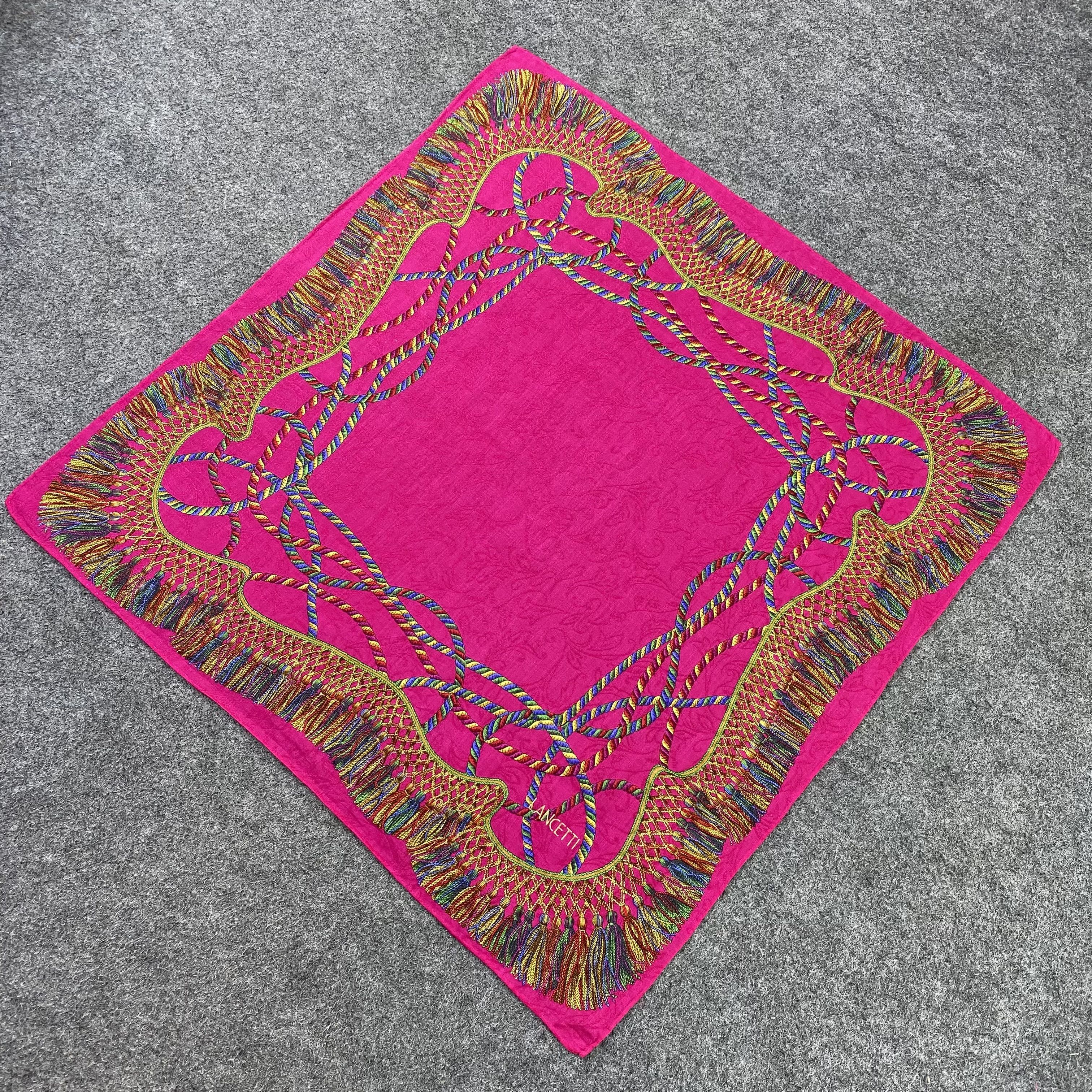 Lui di Lancetti lancetti bandana handkerchief neckerchief -B885 Size ONE SIZE - 4 Thumbnail