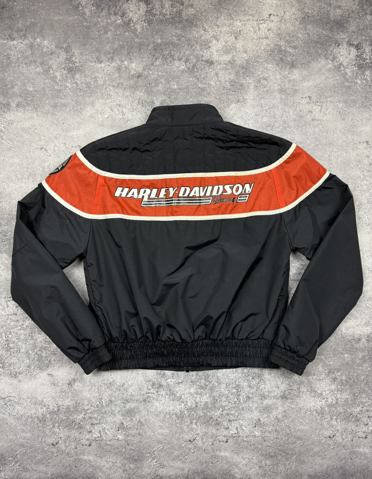 Harley Davidson Vintage Harley Davidson Jacket Big Logo Y2K Made In USA Size US S / EU 44-46 / 1 - 17 Thumbnail