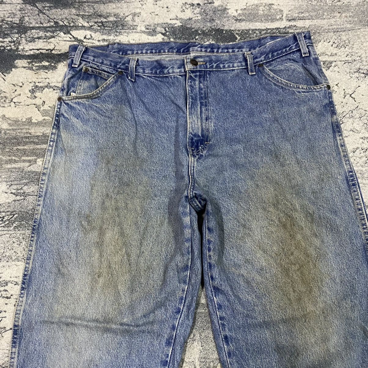 Dickies × Vintage Vintage Dickies Dirty Rusty Loose Baggy Denim Jeans Size US 41 - 4 Thumbnail