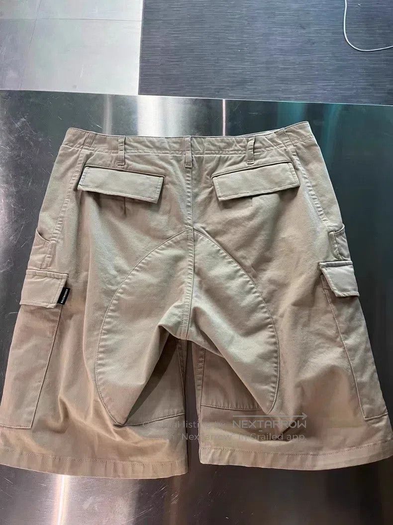 Balenciaga Balenciaga Khaki Pocket Cargo Pants Size US 30 / EU 46 - 5 Thumbnail