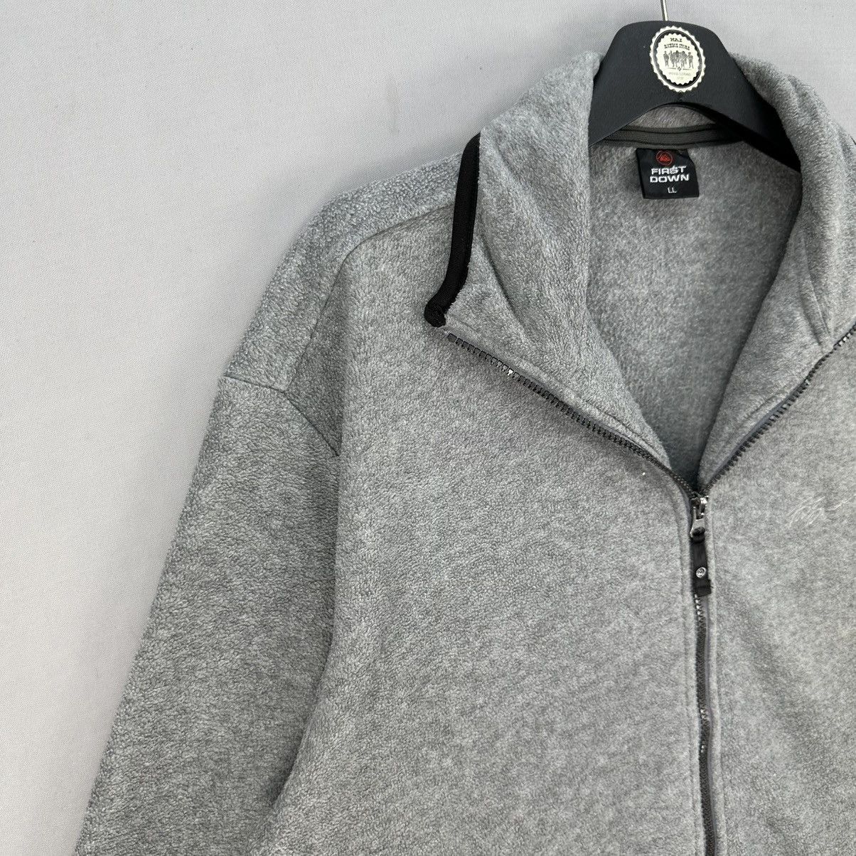 Japanese Brand Vintage First Down Outdoor Fleece Zipper Jacket Size US L / EU 52-54 / 3 - 2 Thumbnail