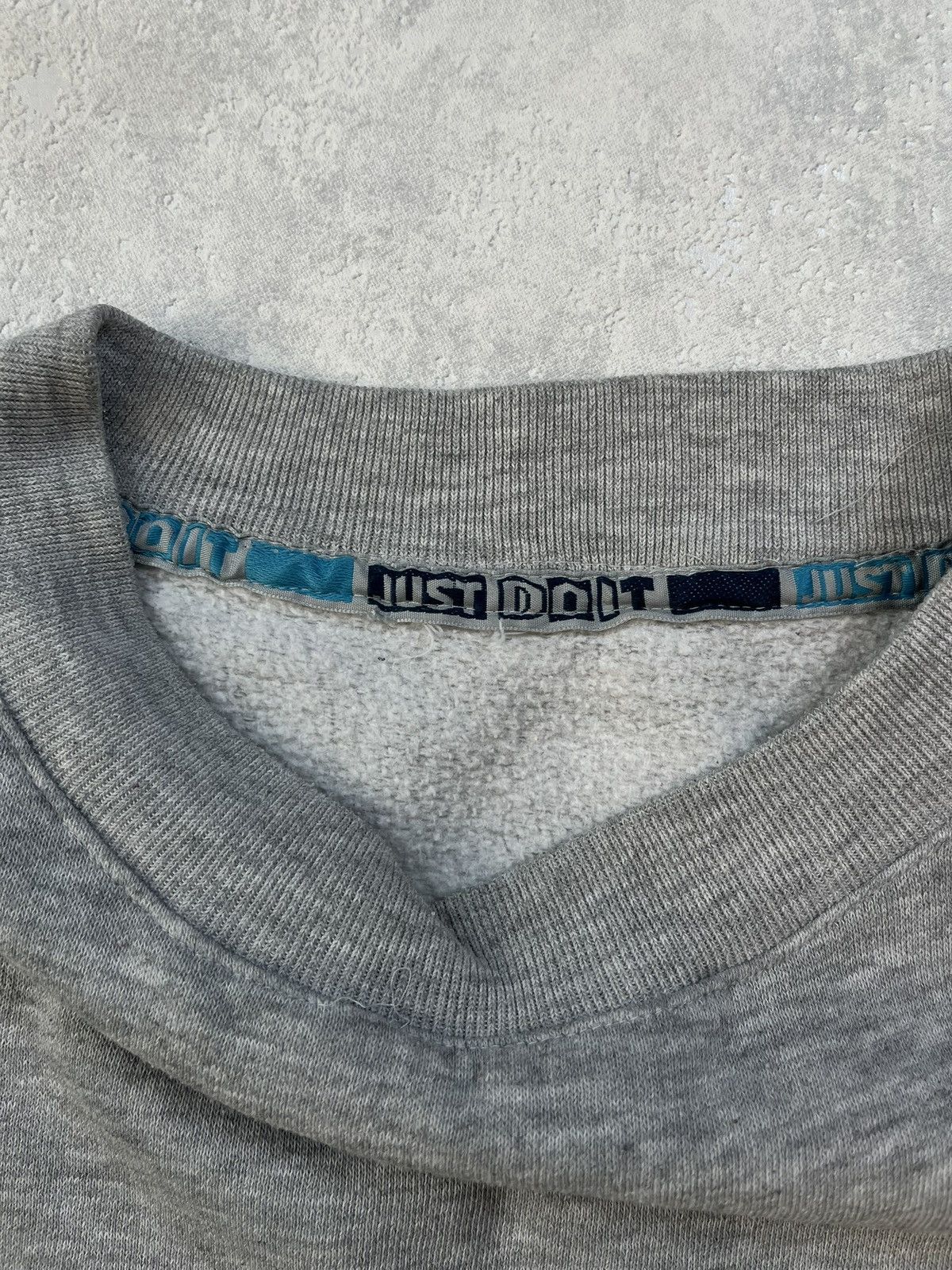 Nike × Vintage 90s Nike Embroidered Logo Vintage Y2K Boxy Retro Sweatshirt Size US XL / EU 56 / 4 - 3 Thumbnail