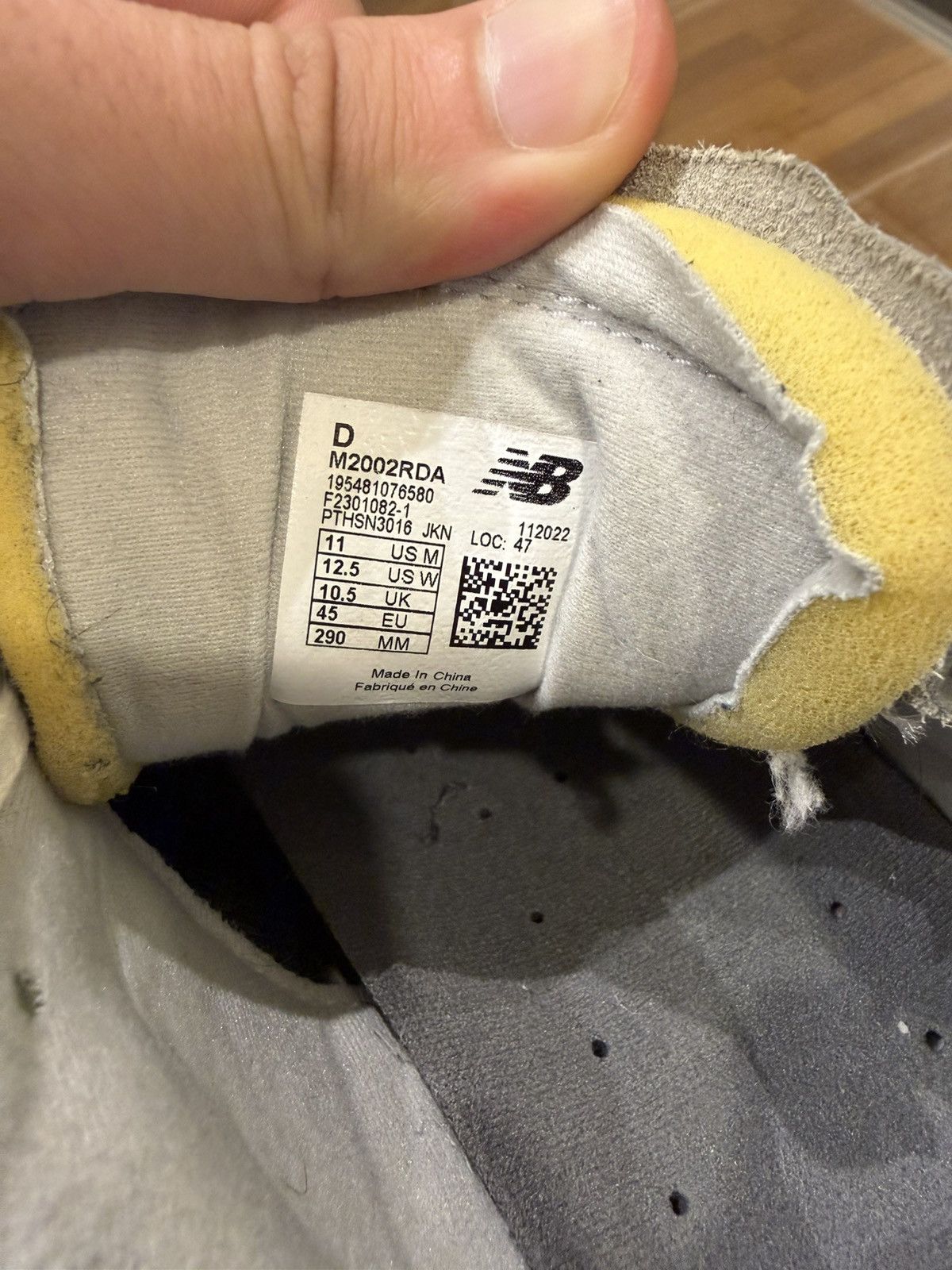 New Balance New Balance 2002r Protection Pack ‘Rain Cloud’ Size US 11 / EU 44 - 8 Thumbnail