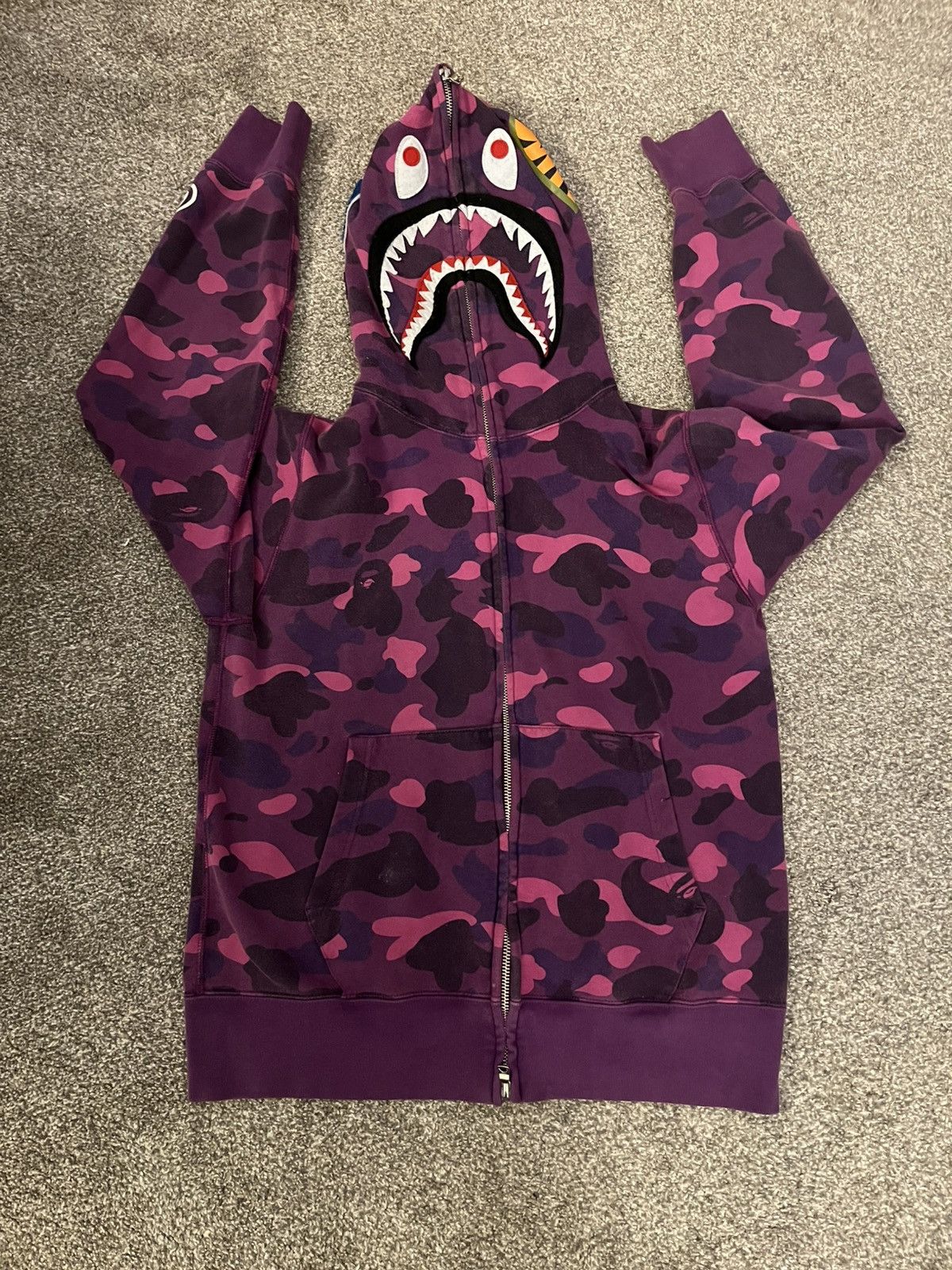 Bape Bape Shark full zip hoodie Size US M / EU 48-50 / 2 - 1 Thumbnail