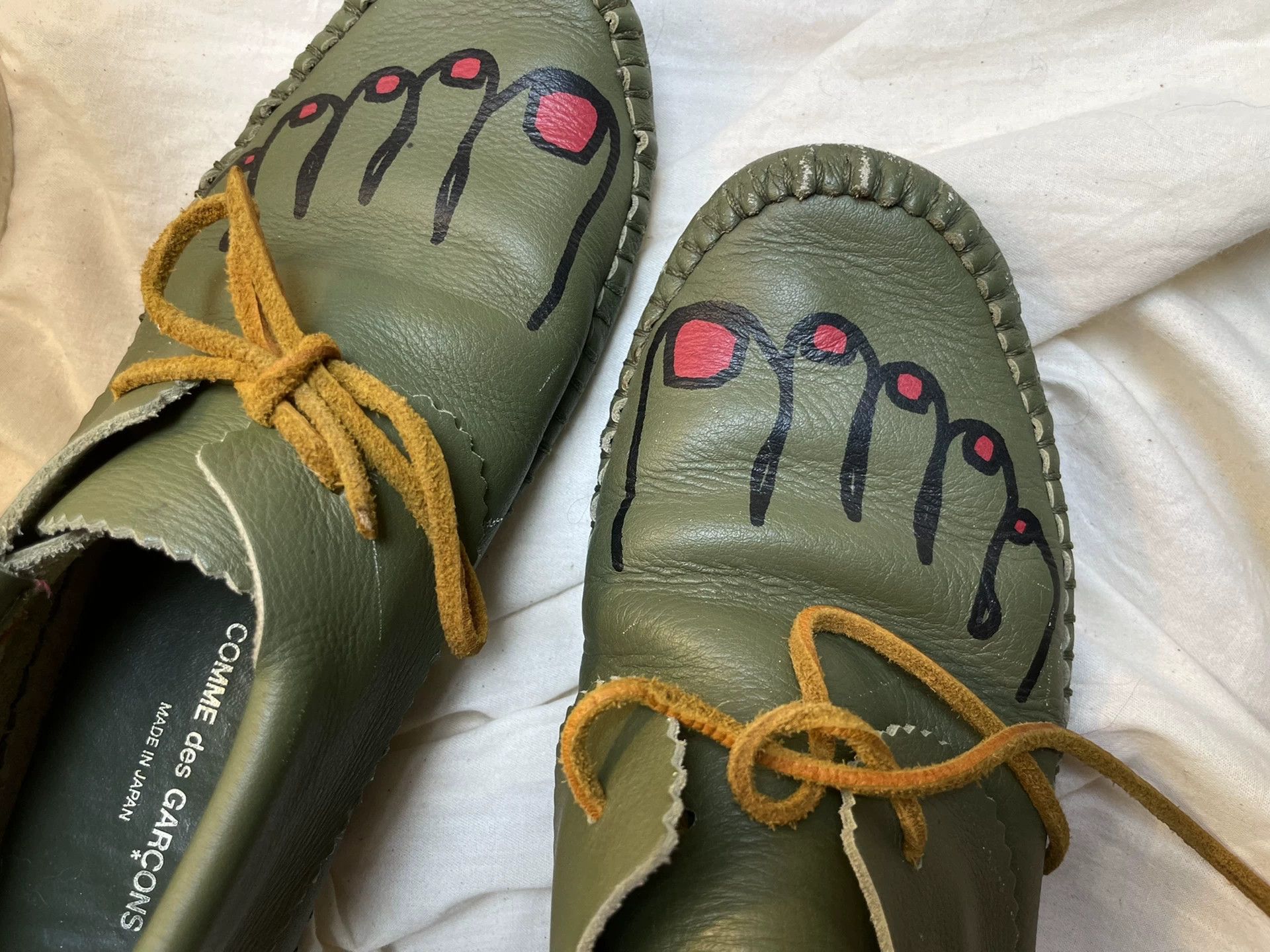 Comme des Garcons CdG 09 Frankenstein Dwarf Siomai Shoe Yellow Laces 25.5 JP Size US 9.5 / EU 42-43 - 6 Thumbnail