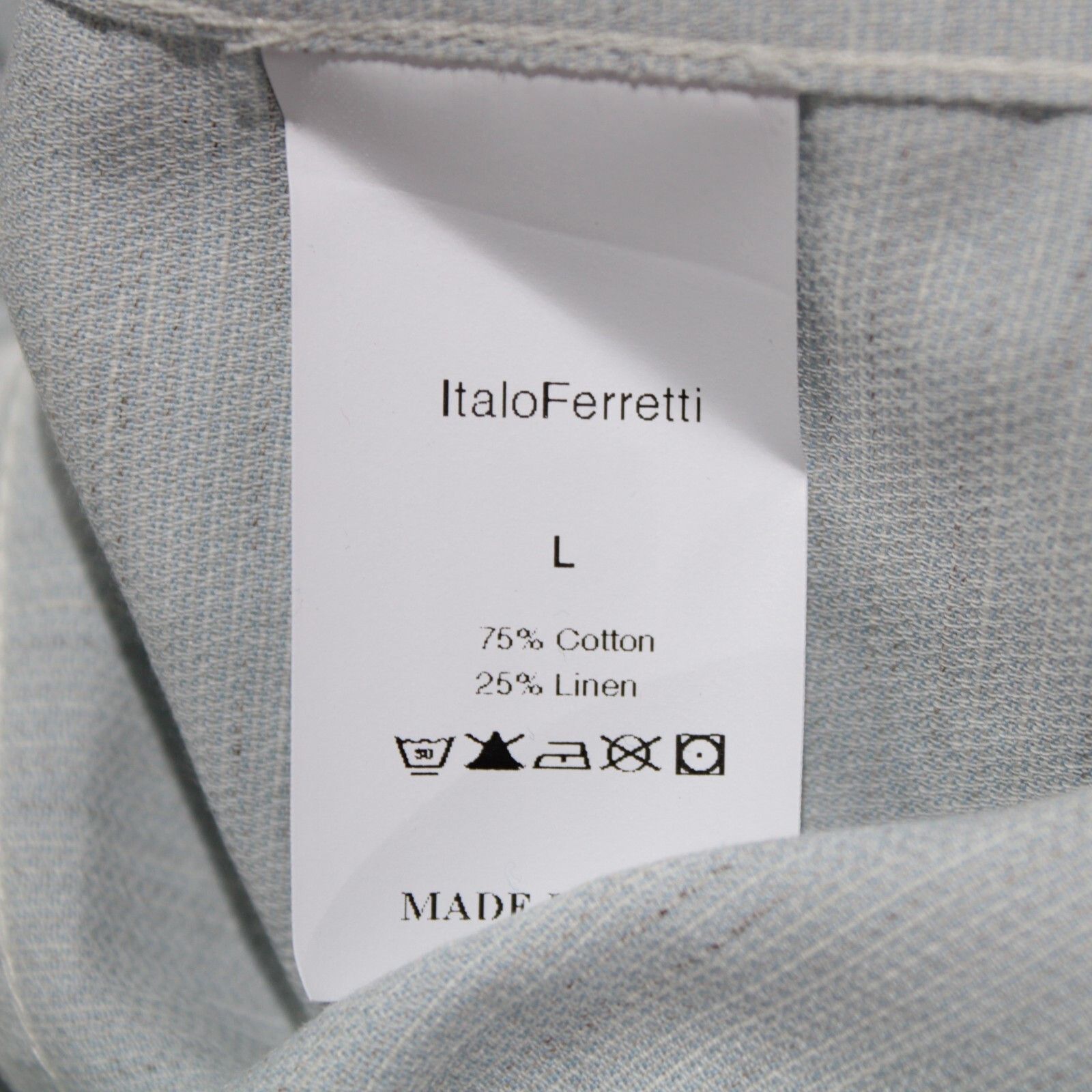 Other Italo Ferretti New with tags Shirt Size L US In Blue Size US L / EU 52-54 / 3 - 5 Thumbnail