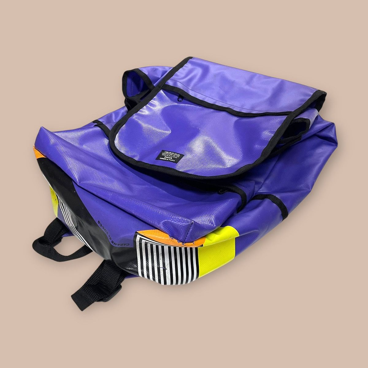 CABANE de ZUCCa ZUCCA Type ZU-21 CZ22 Purple PVC Backpack Size ONE SIZE - 7 Thumbnail