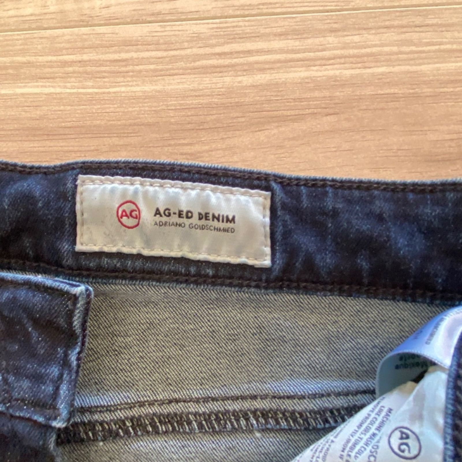 AG Adriano Goldschmied Adriano Goldschmied Farrah High-Rise Skinny Jeans - 29R Size 29" - 8 Thumbnail