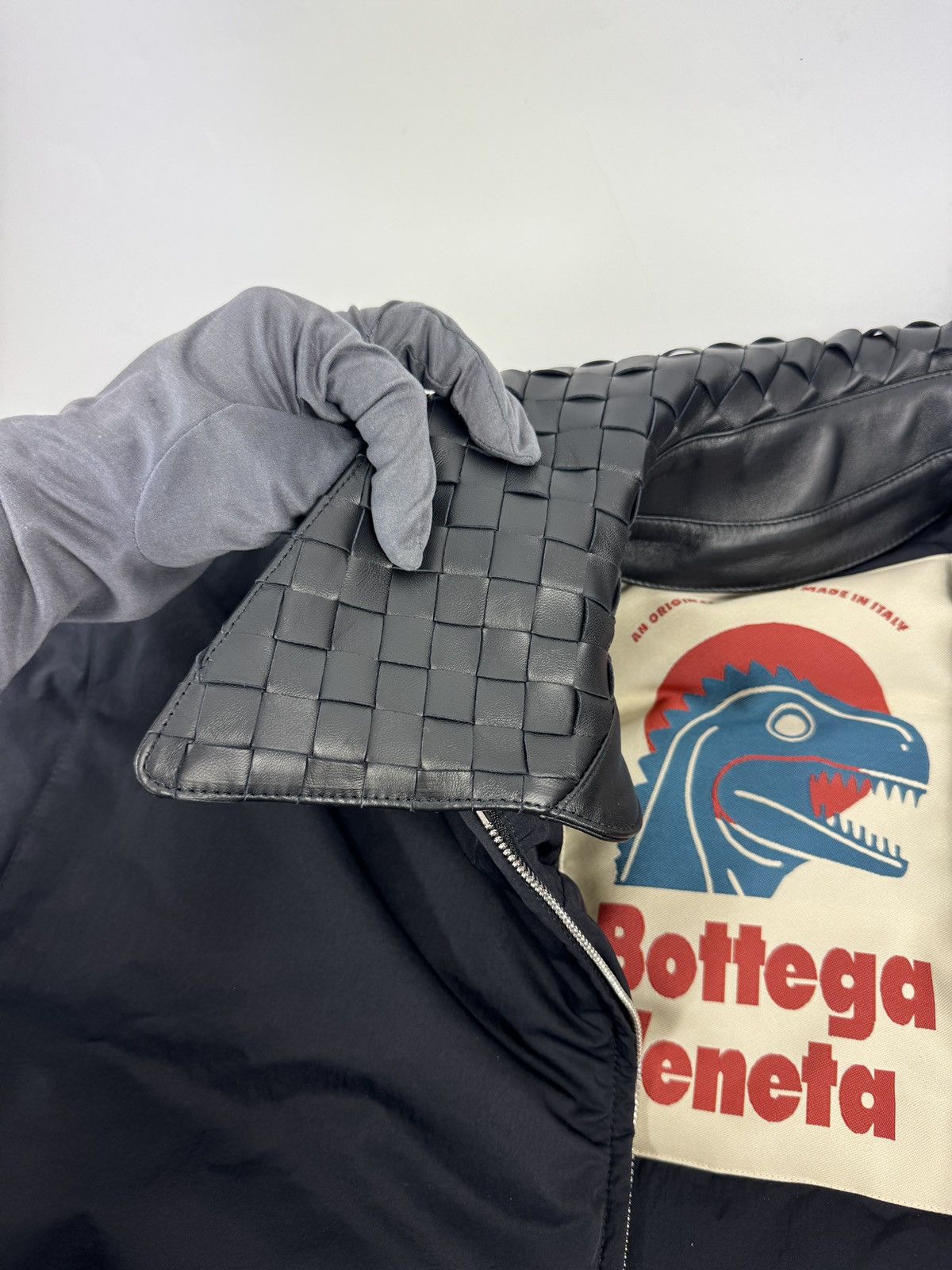 Bottega Veneta OVERSIZED TECH NYLON PUFFER JACKET WITH REMOVABLE COLLAR Size L / US 10 / IT 46 - 7 Thumbnail