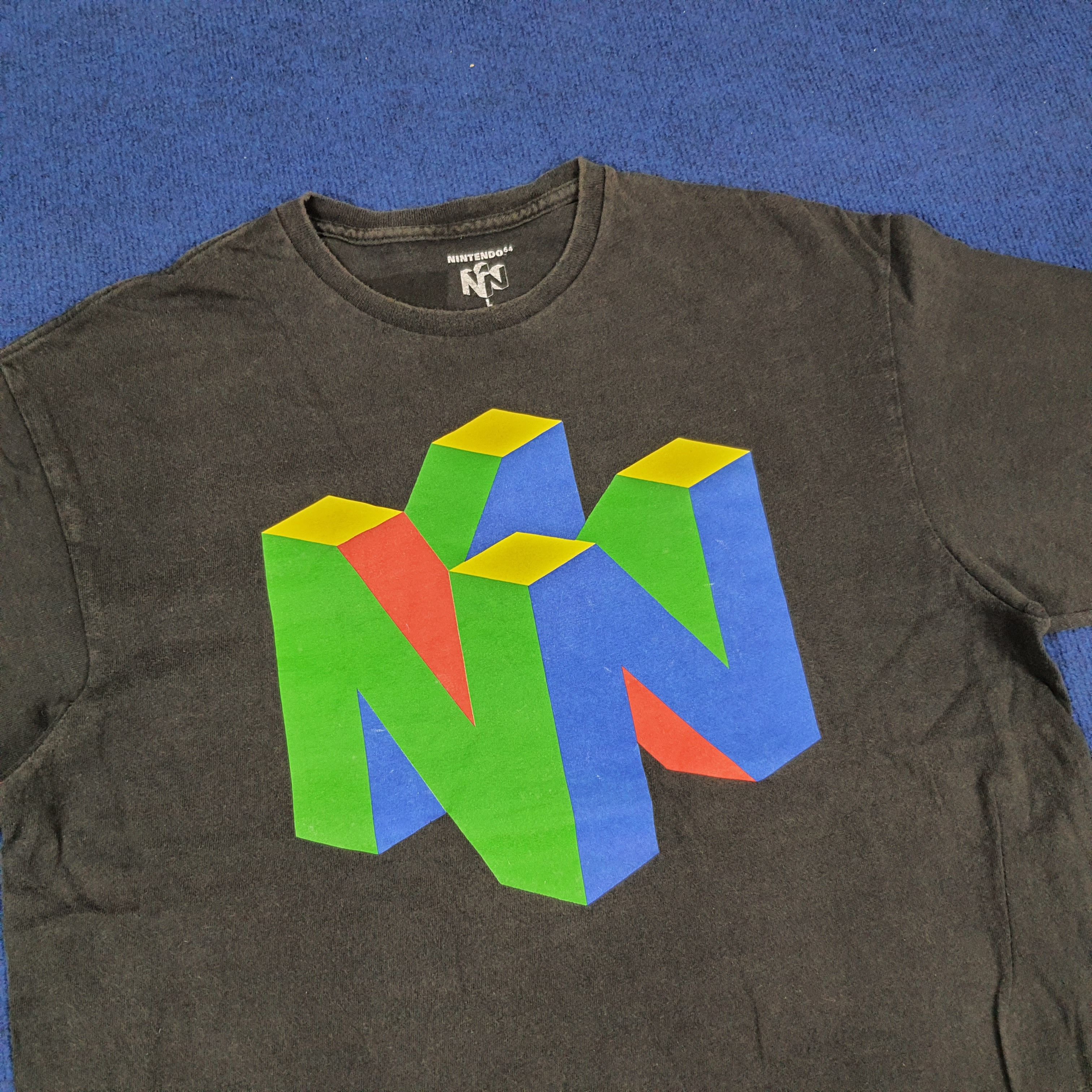 Japanese Brand × Nintendo × Vintage Vintage NINTENDO Games Japanese Brand T-shirt Size US L / EU 52-54 / 3 - 2 Thumbnail