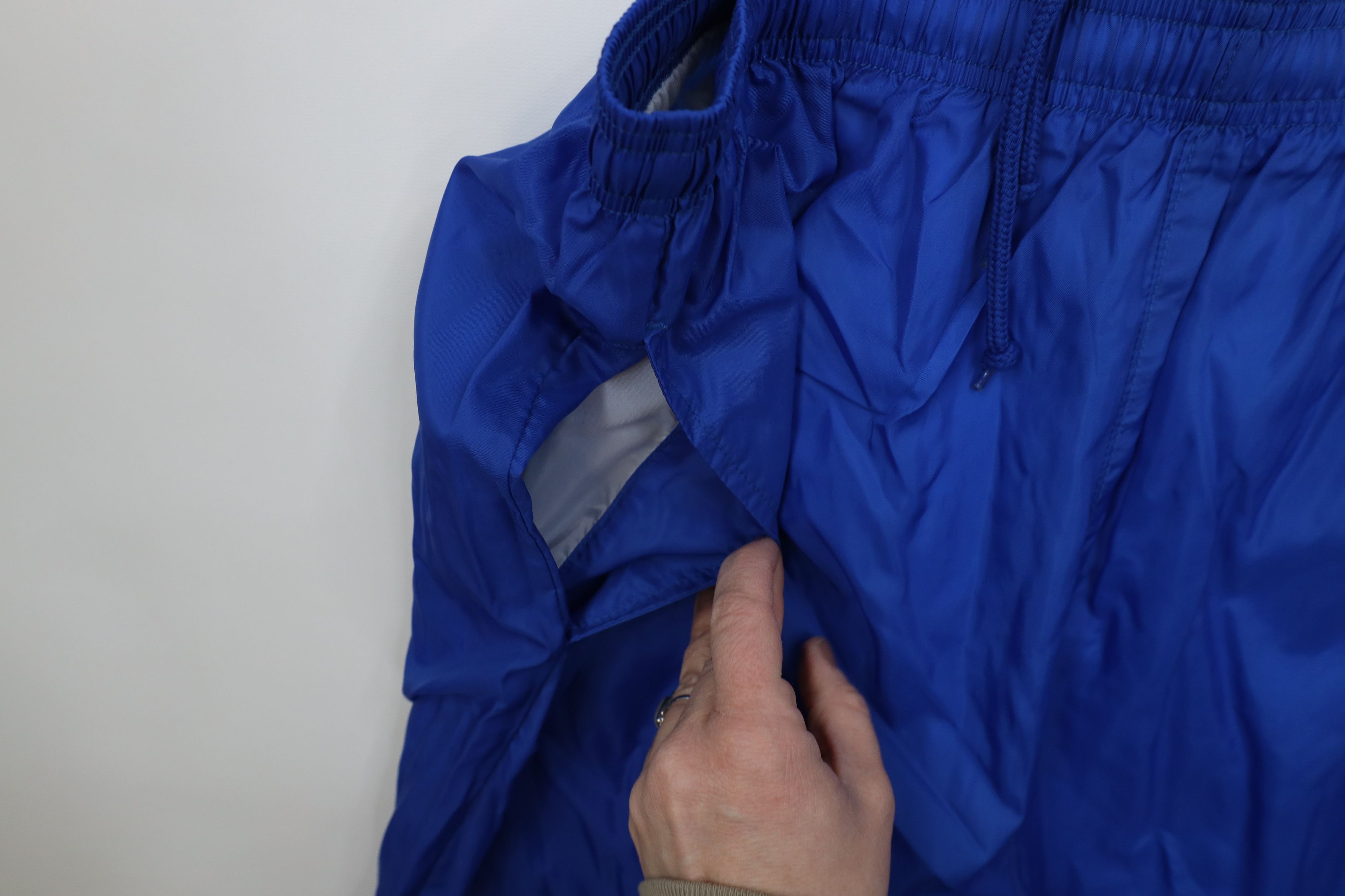 Reebok Vintage 90s Reebok Logo Lined Windbreaker Joggers Pants Blue Size US 38 / EU 54 - 7 Thumbnail